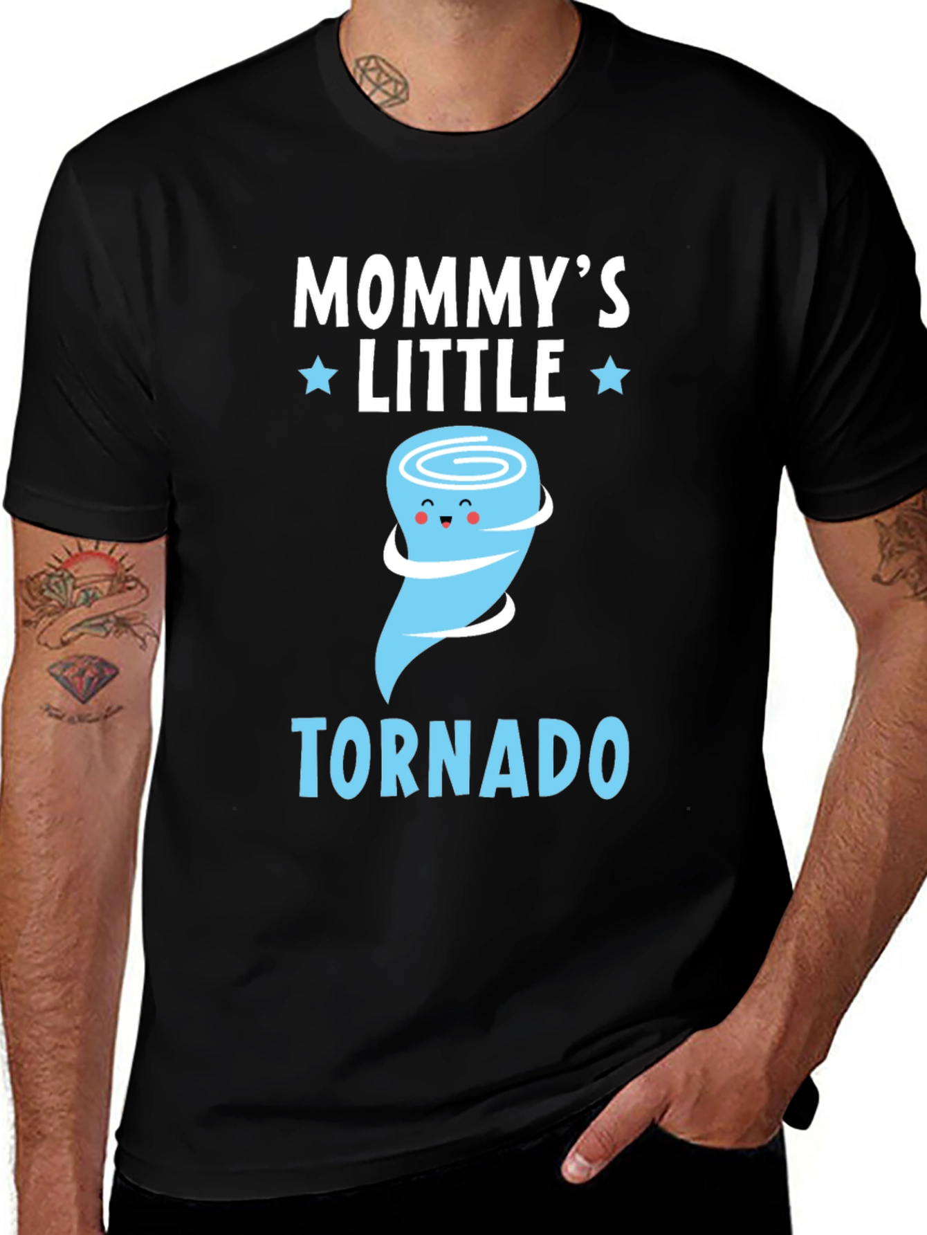 Variant 5 of Mommy's Little Tornado Tee - Cute Infant Design