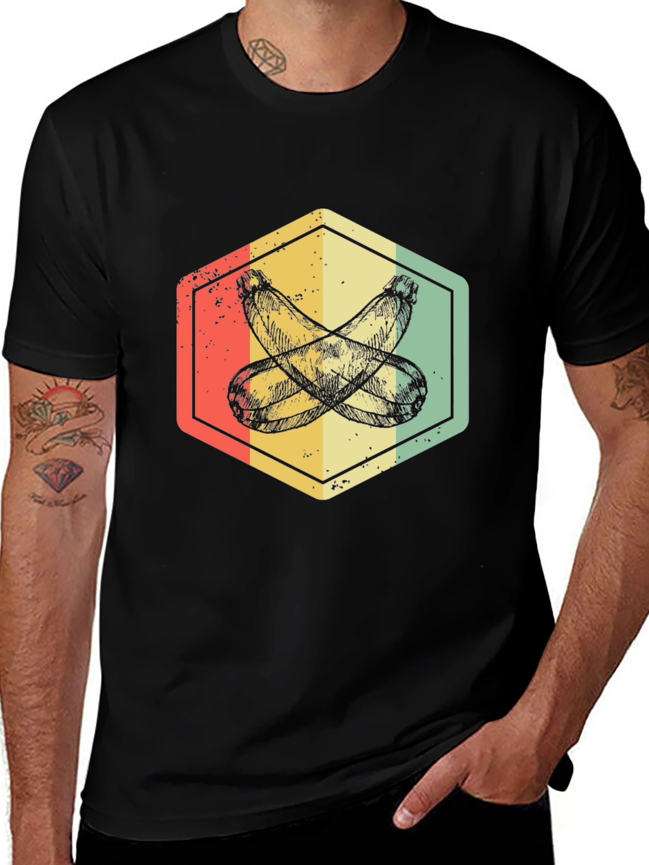 Retro Zucchini Graphic T-Shirt