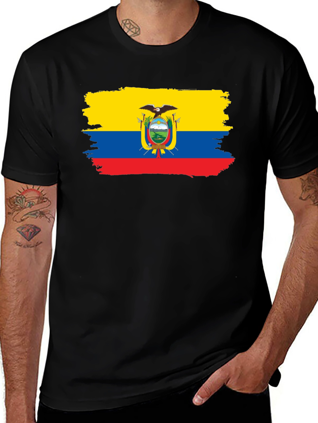 Ecuador Flag T-Shirt - Show Your Pride!