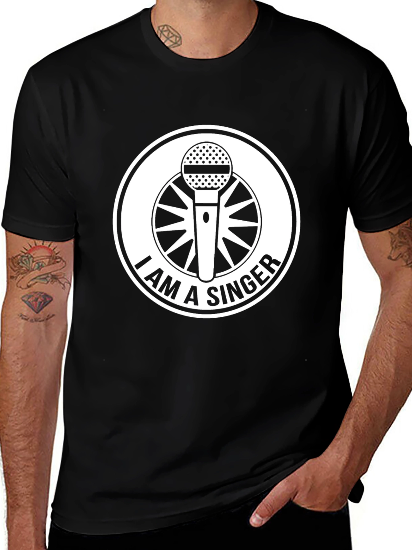 Variant 7 of I Am A Singer T-Shirt - Music Lover Tee