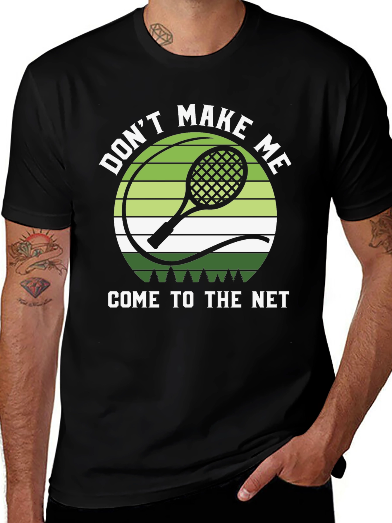 Don't Make Me Come to the Net T-Shirt
