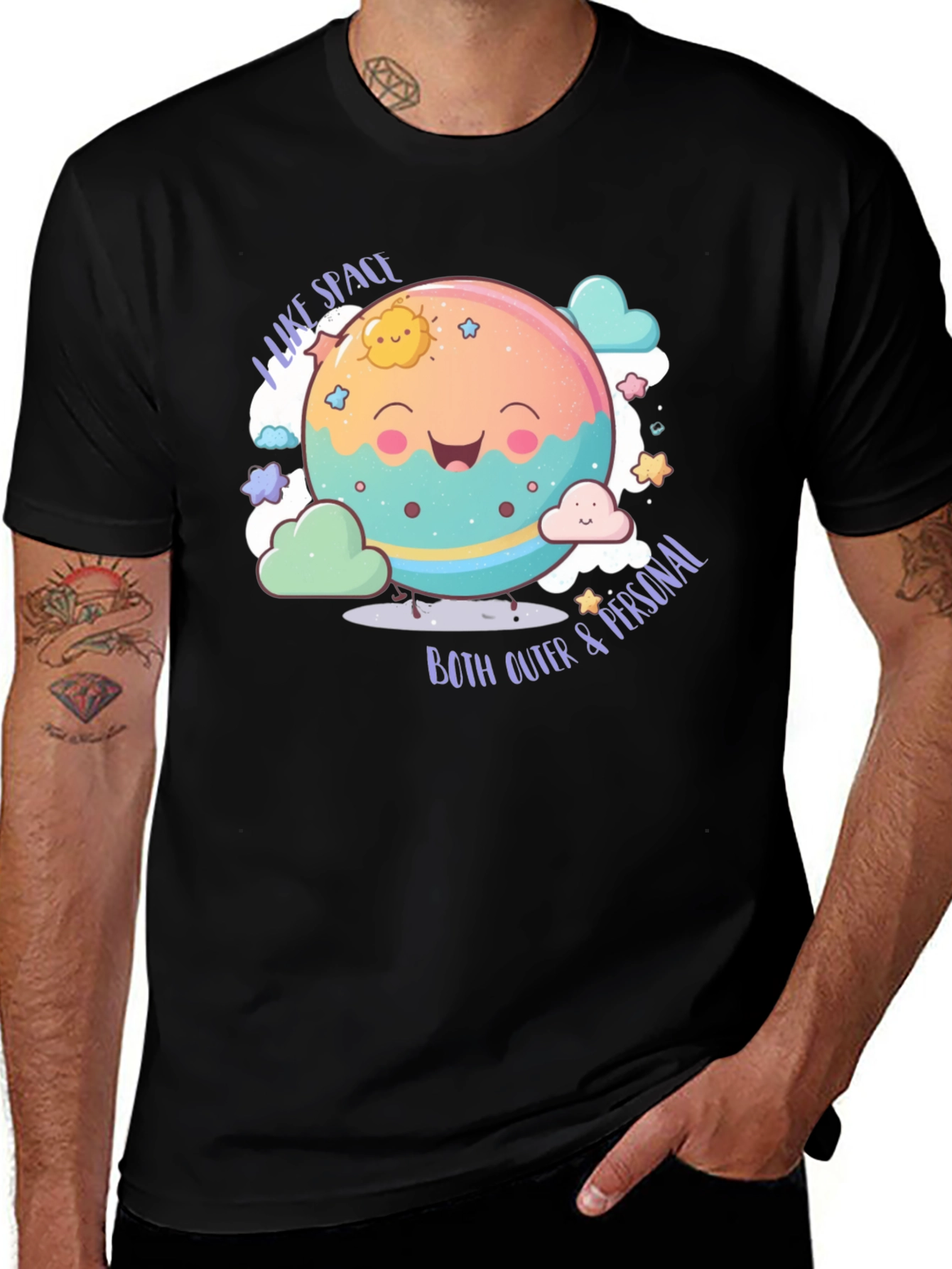 Variant 26 of Space Humor Graphic T-Shirt