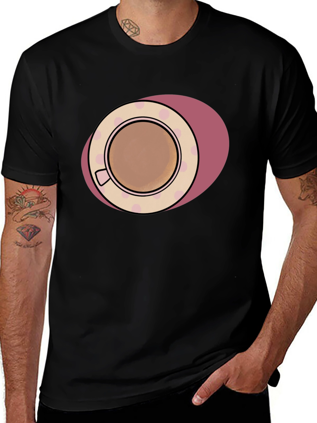 Variant 14 of Coffee Cup Graphic T-Shirt - Casual & Stylish
