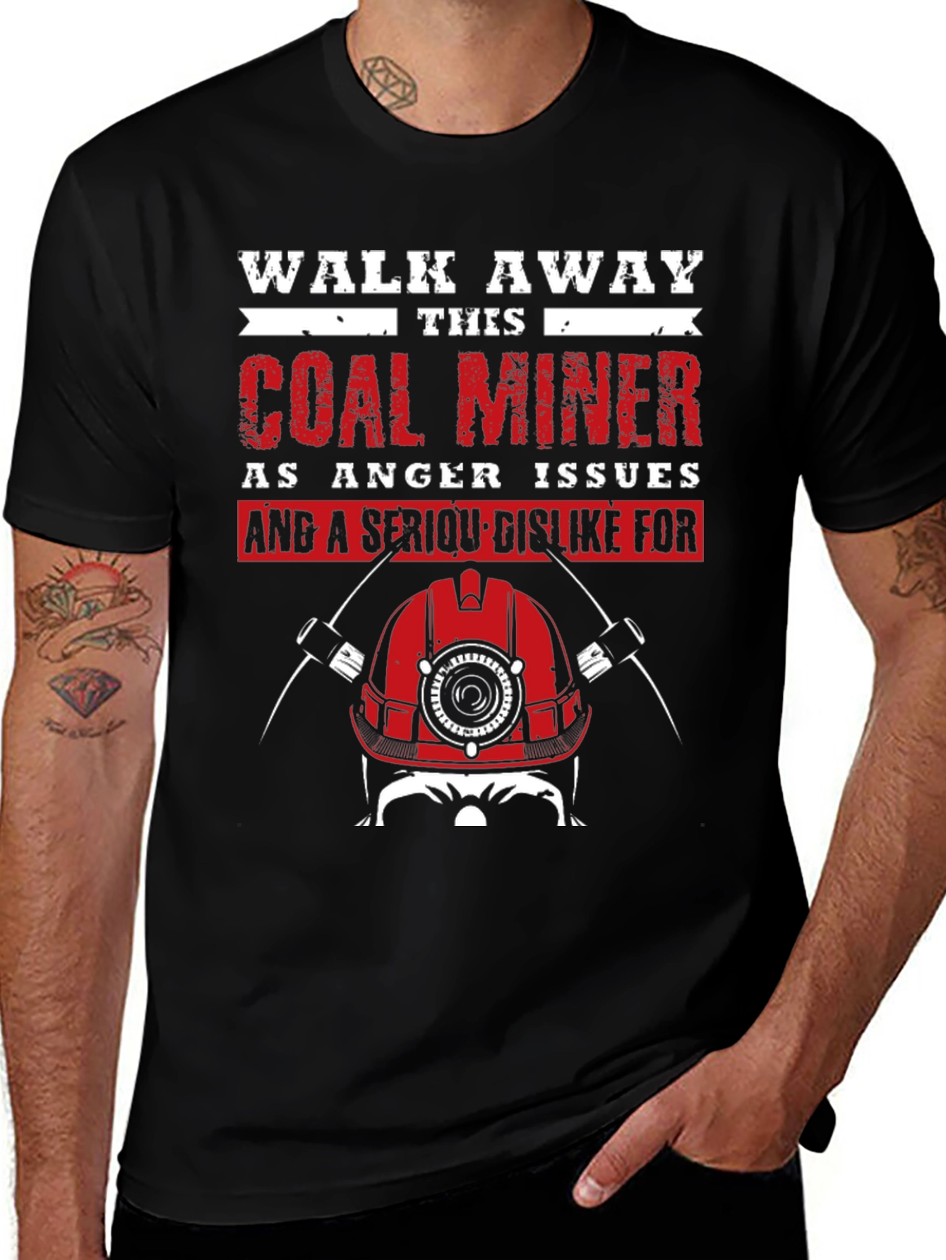 Coal Miner T-Shirt - Walk Away