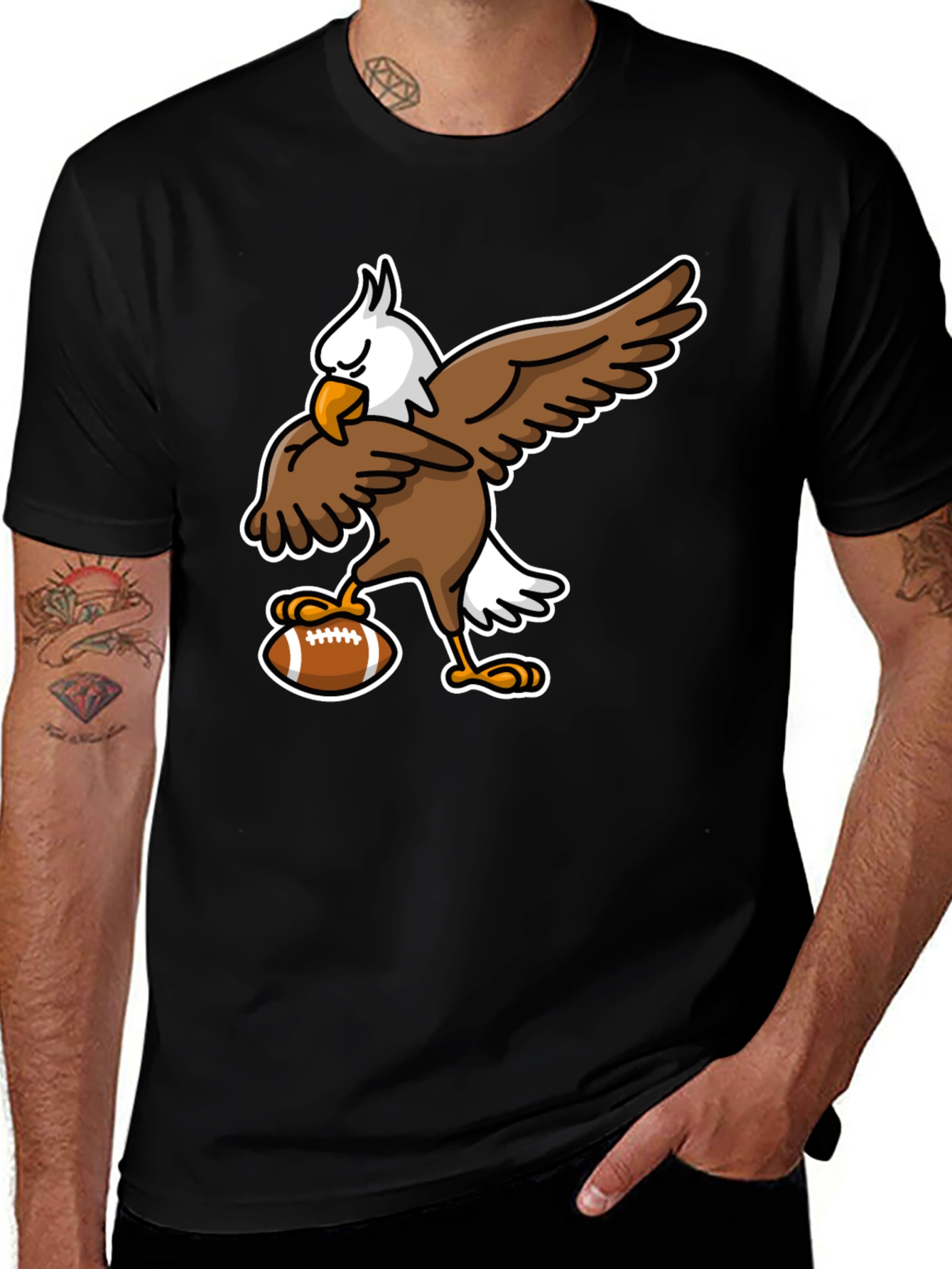 Variant 27 of Eagle Football T-Shirt