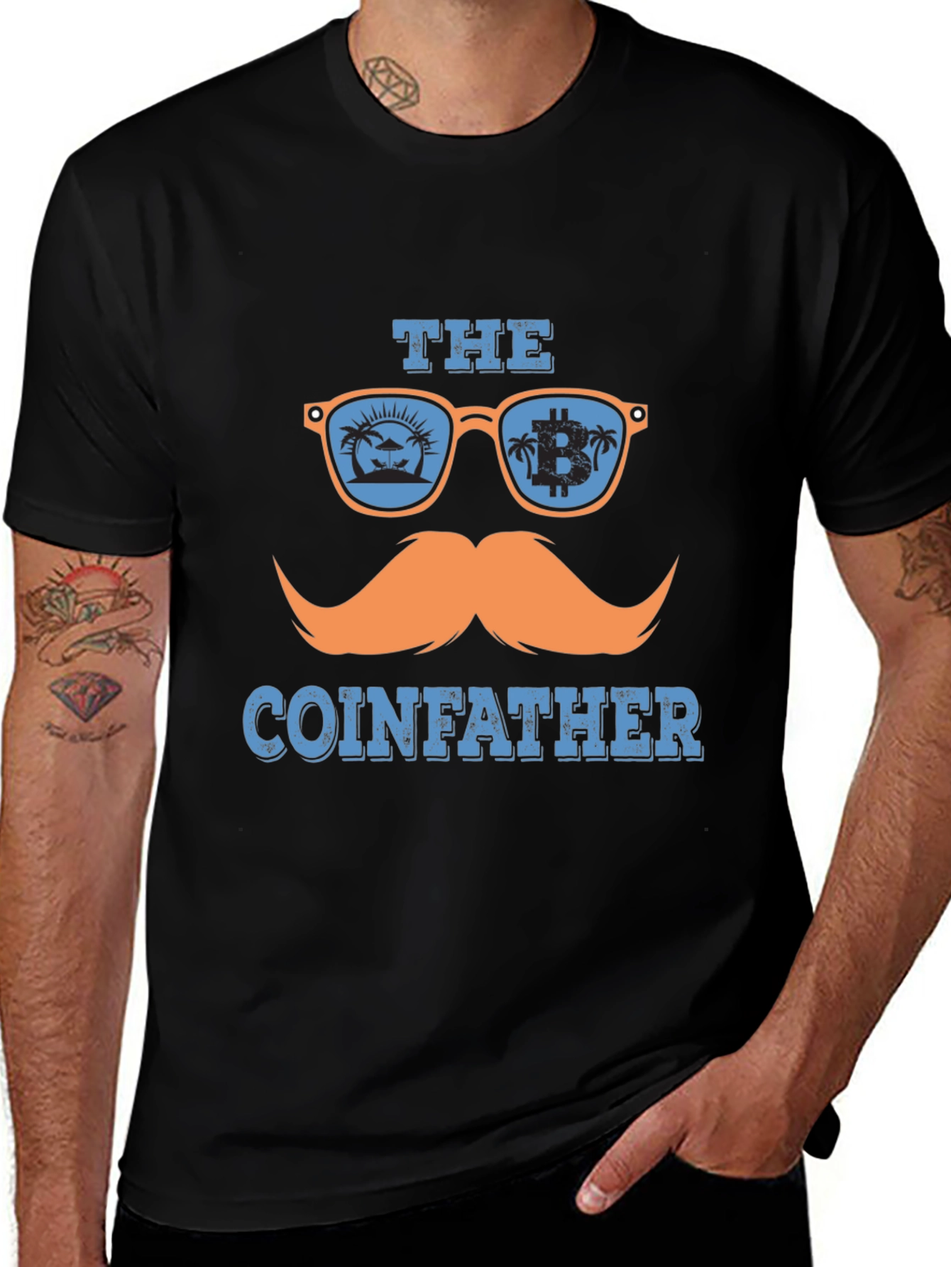 The Coinfather Bitcoin T-Shirt Crypto Investor Tee