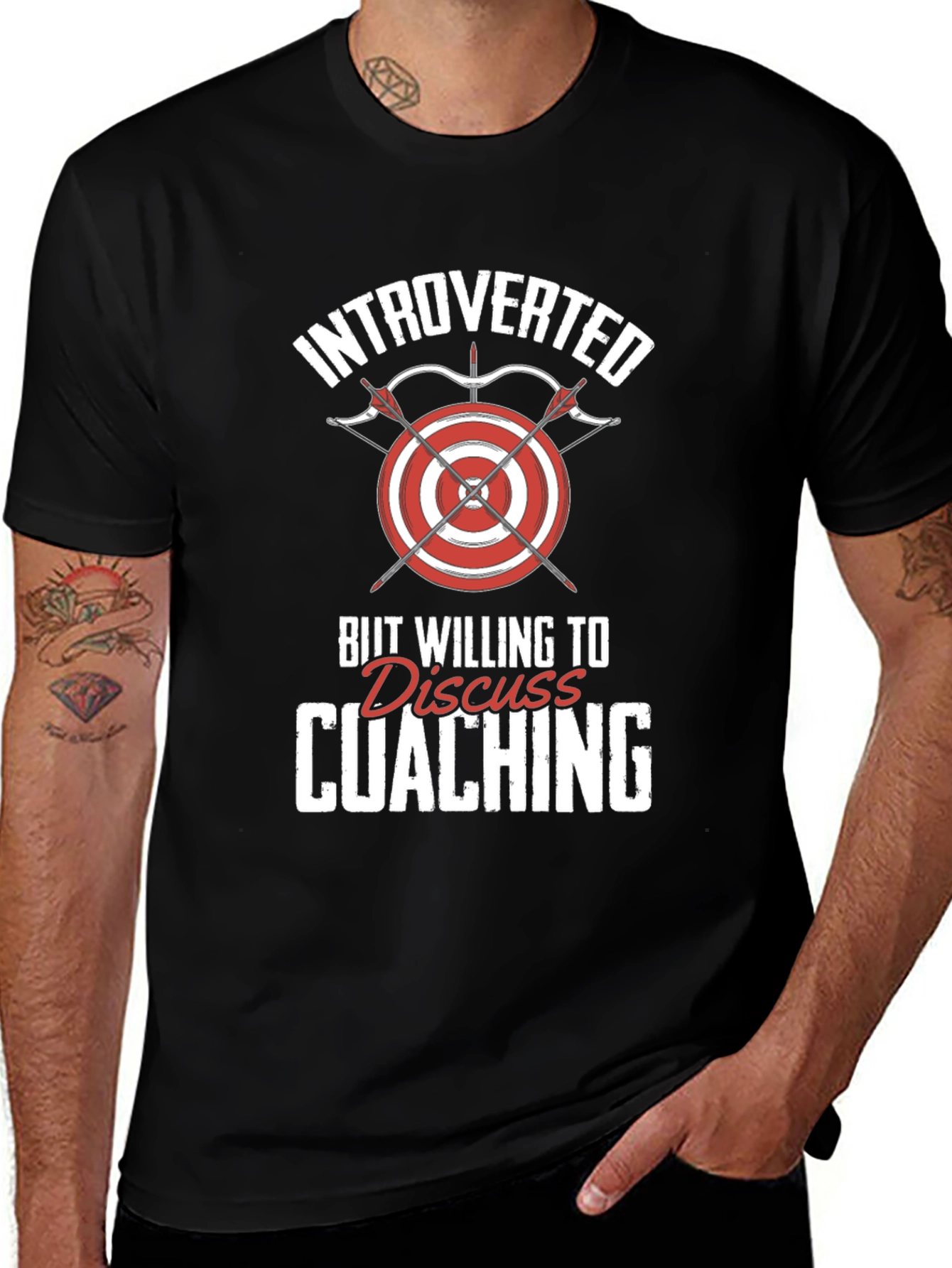 Variant 7 of Introverted Coaching T-Shirt