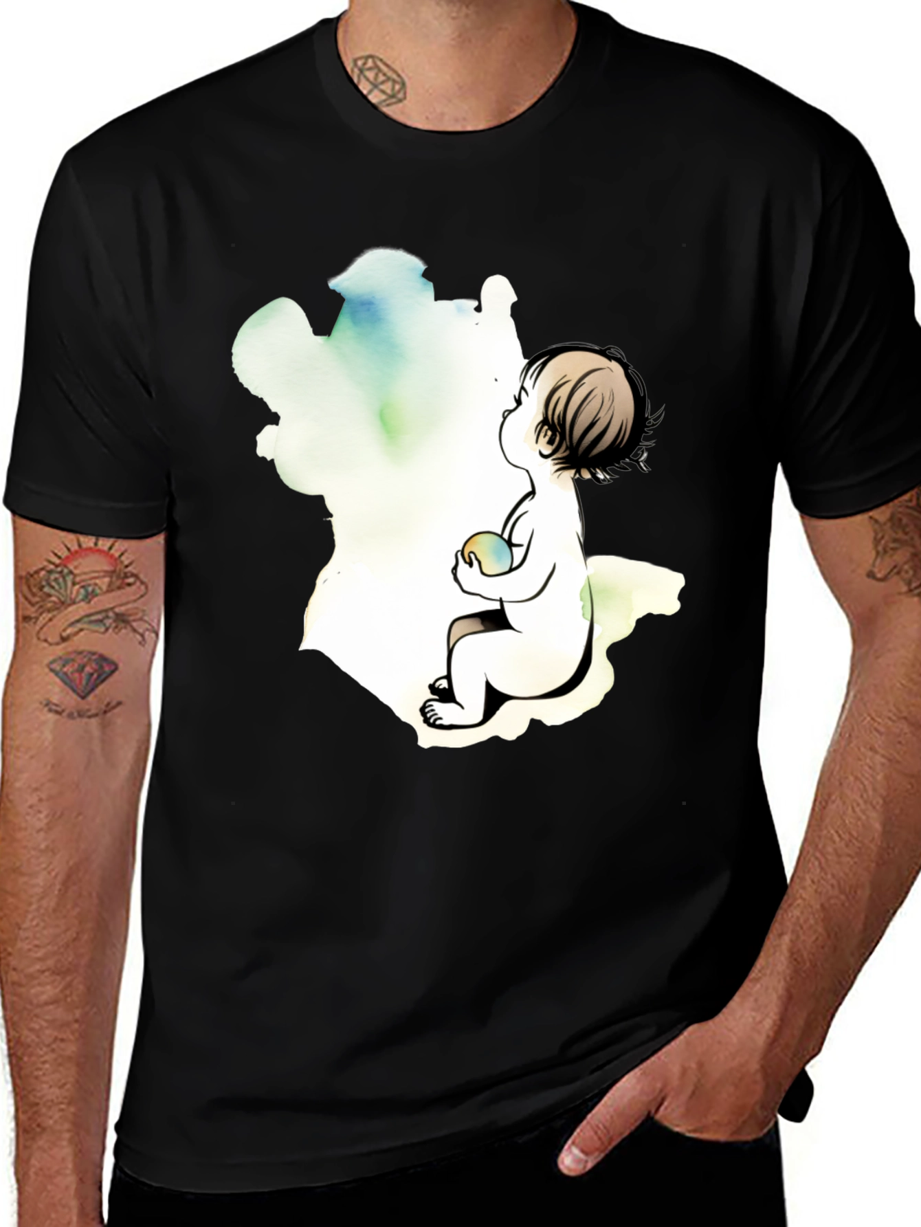 Variant 13 of Abstract Baby Graphic T-Shirt