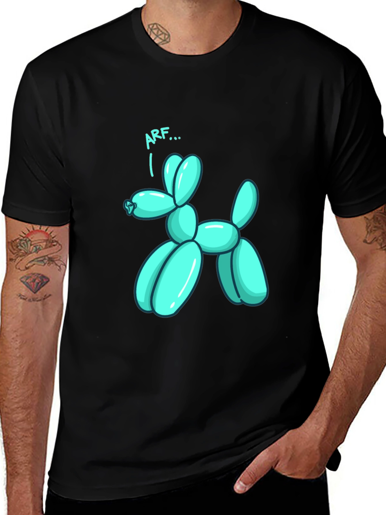 Variant 9 of Balloon Dog T-Shirt - Quirky Tee