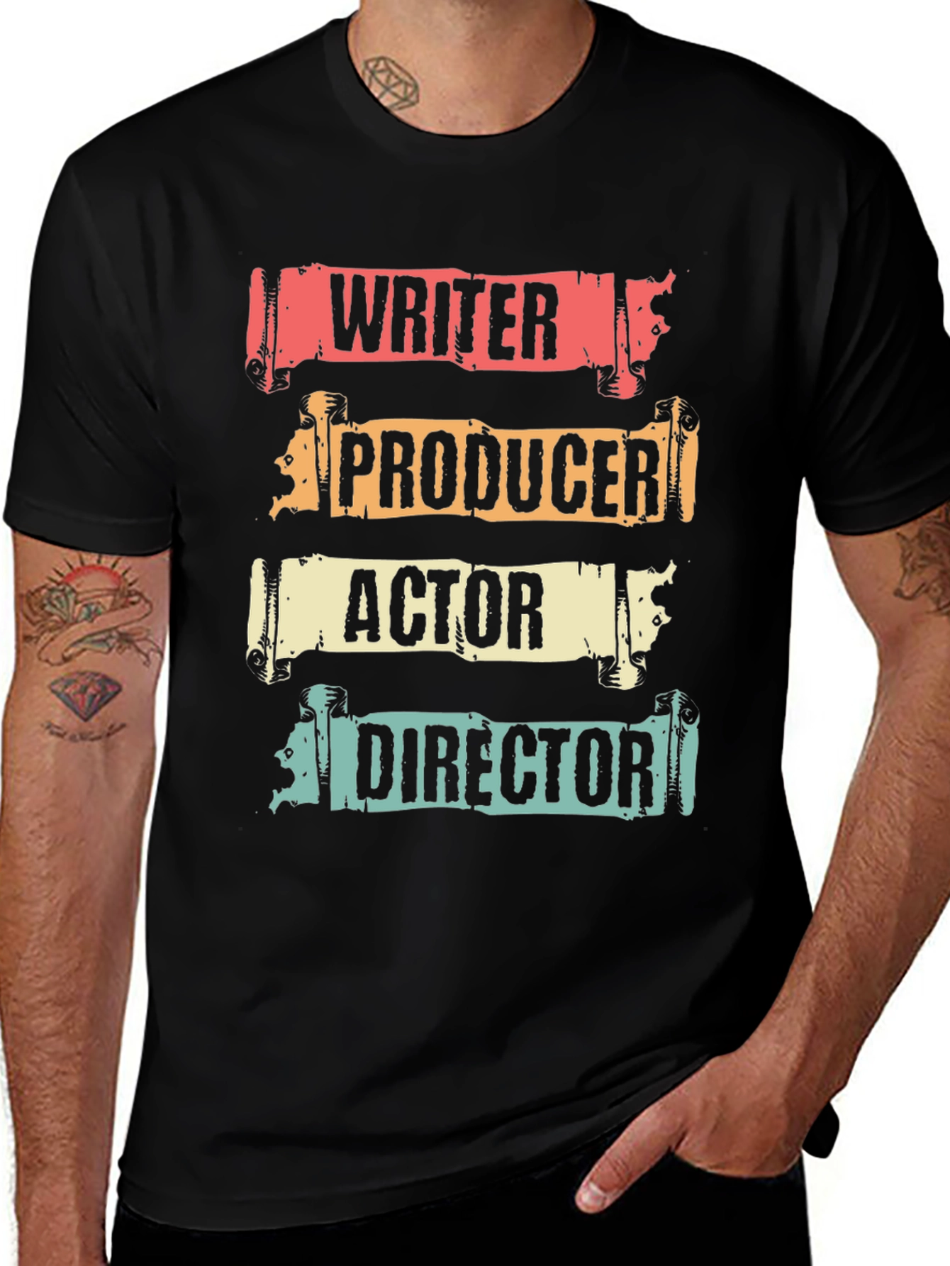 Variant 3 of Writer Producer Actor Director Graphic Tee