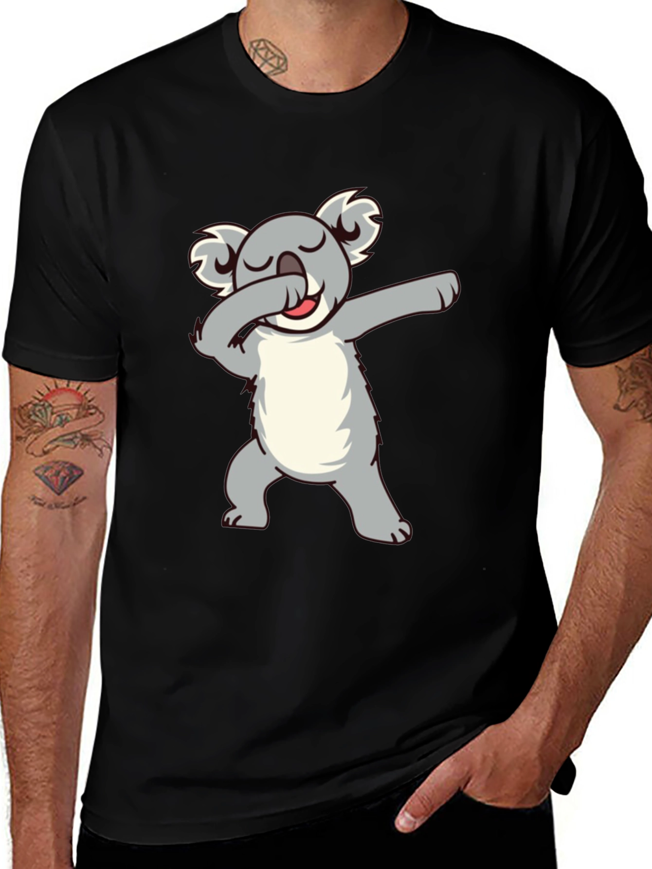 Variant 15 of Dabbing Koala T-Shirt - Cute & Funny Graphic Tee