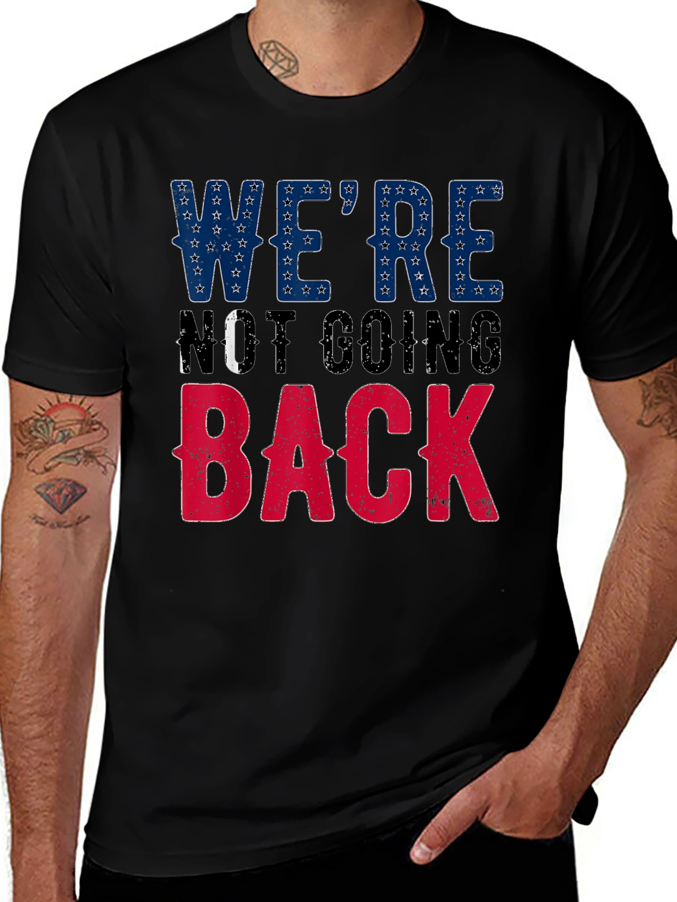 Variant 27 of We're Not Going Back Graphic Tee