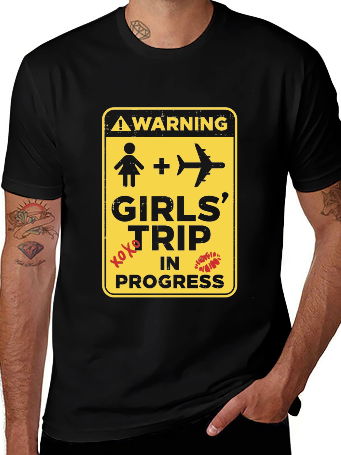 Variant 3 of Girls' Trip in Progress Graphic Tee