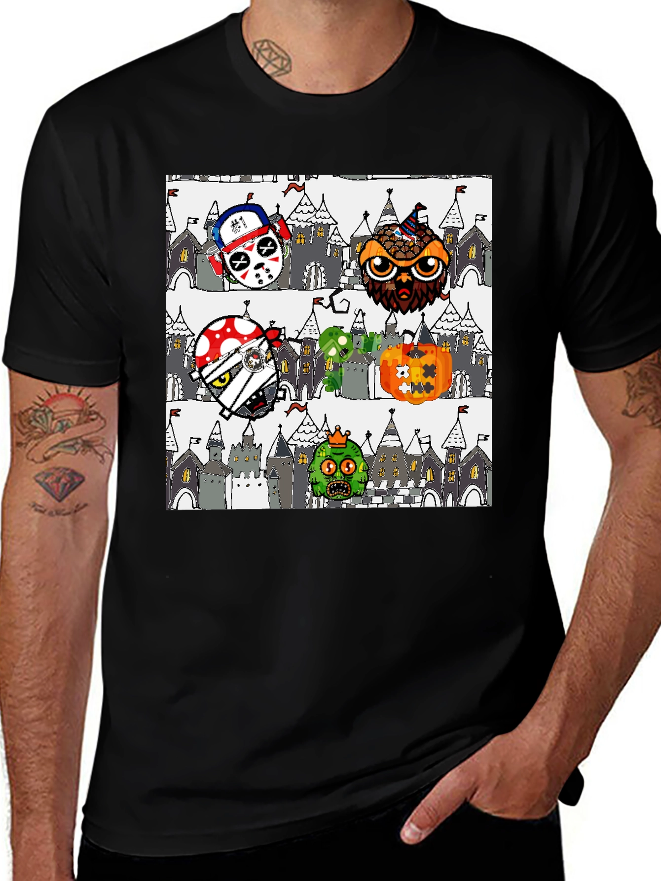 Halloween Character T-Shirt