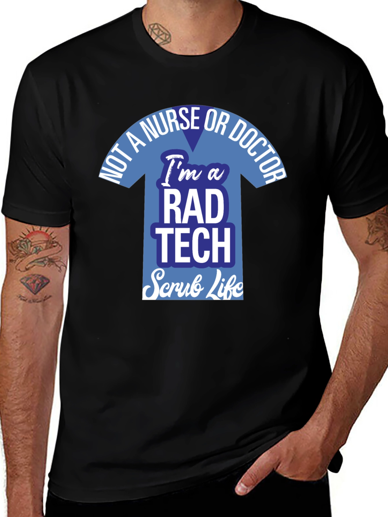 Rad Tech Scrub Life T-Shirt