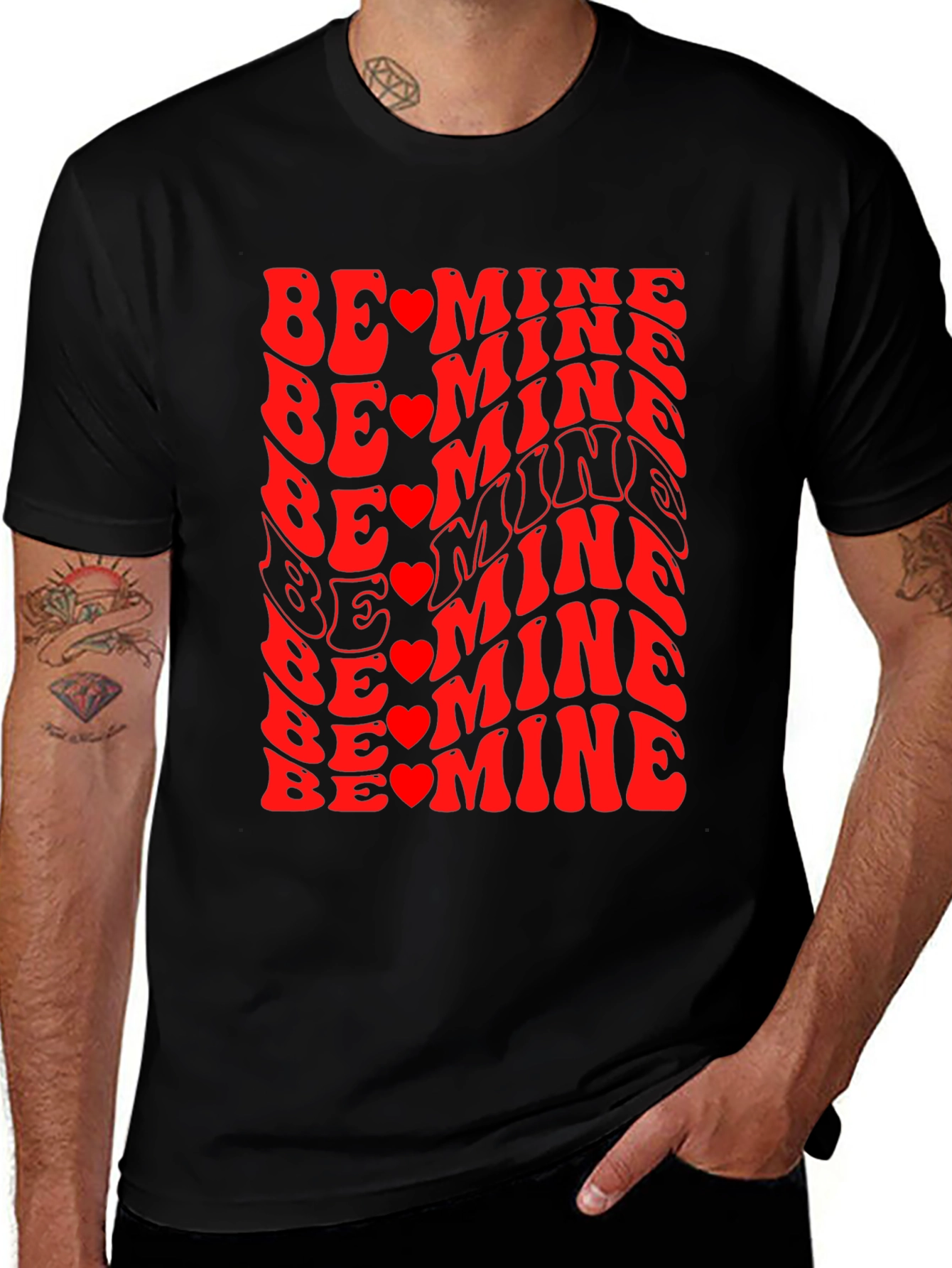 Variant 30 of Be Mine Valentine's Graphic Tee
