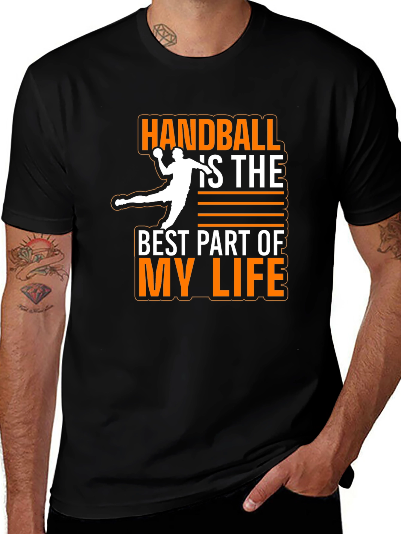 Variant 4 of Handball Is The Best Part of My Life T-Shirt