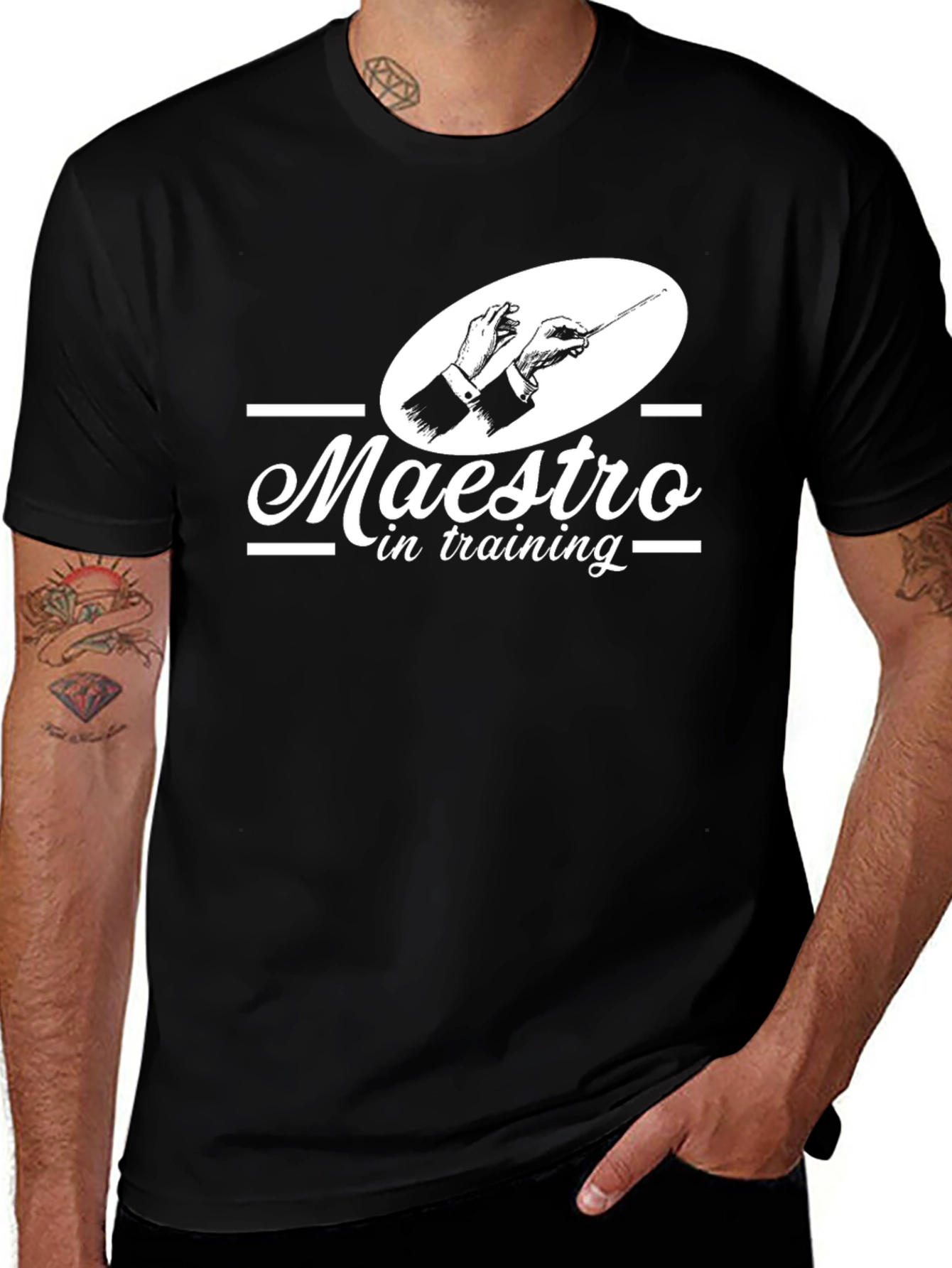 Variant 15 of Maestro in Training Graphic T-Shirt