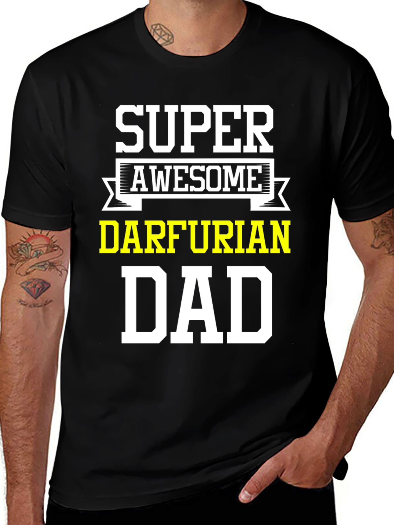 Super Awesome Darfurian Dad T-Shirt