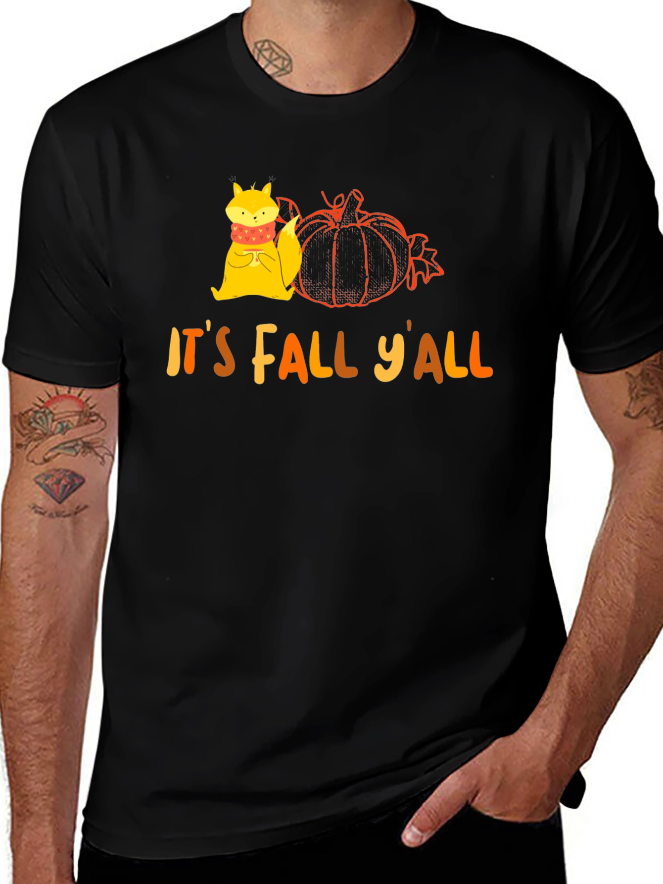 Variant 11 of It's Fall Y'All T-Shirt