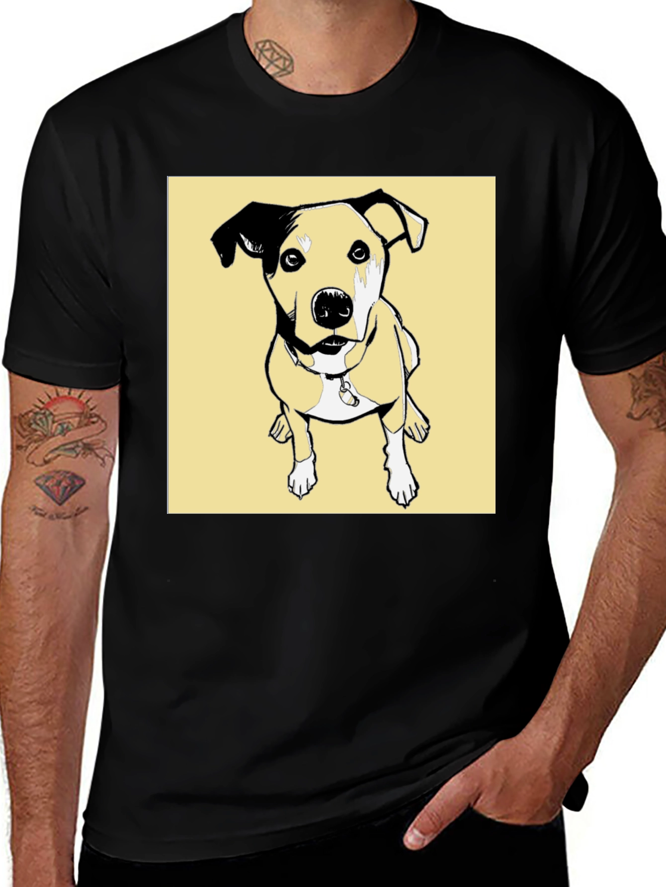 Variant 27 of Dog Graphic Tee - Cute Animal Lover T-Shirt