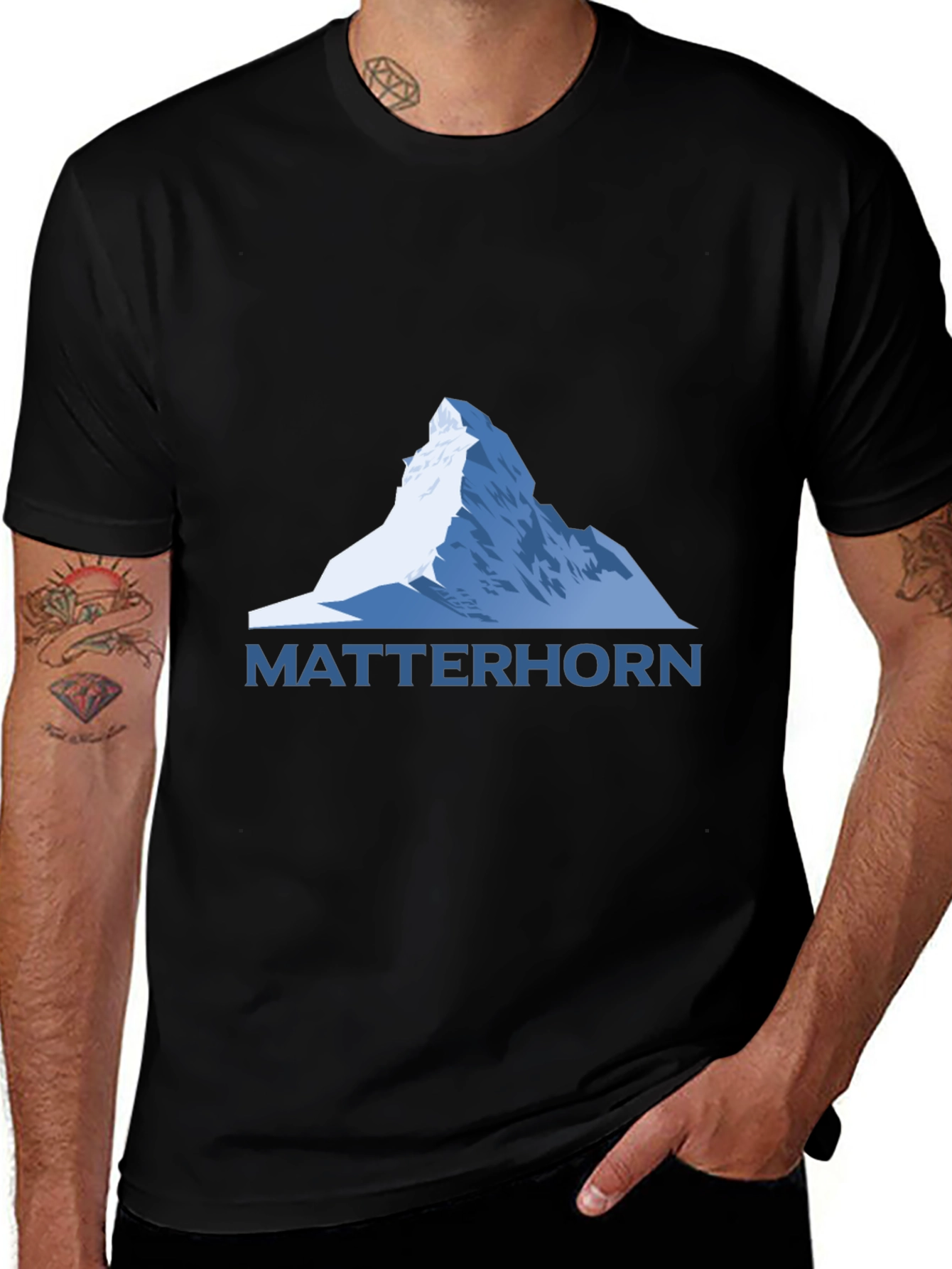 Matterhorn Graphic Tee - Mountain Adventure Shirt