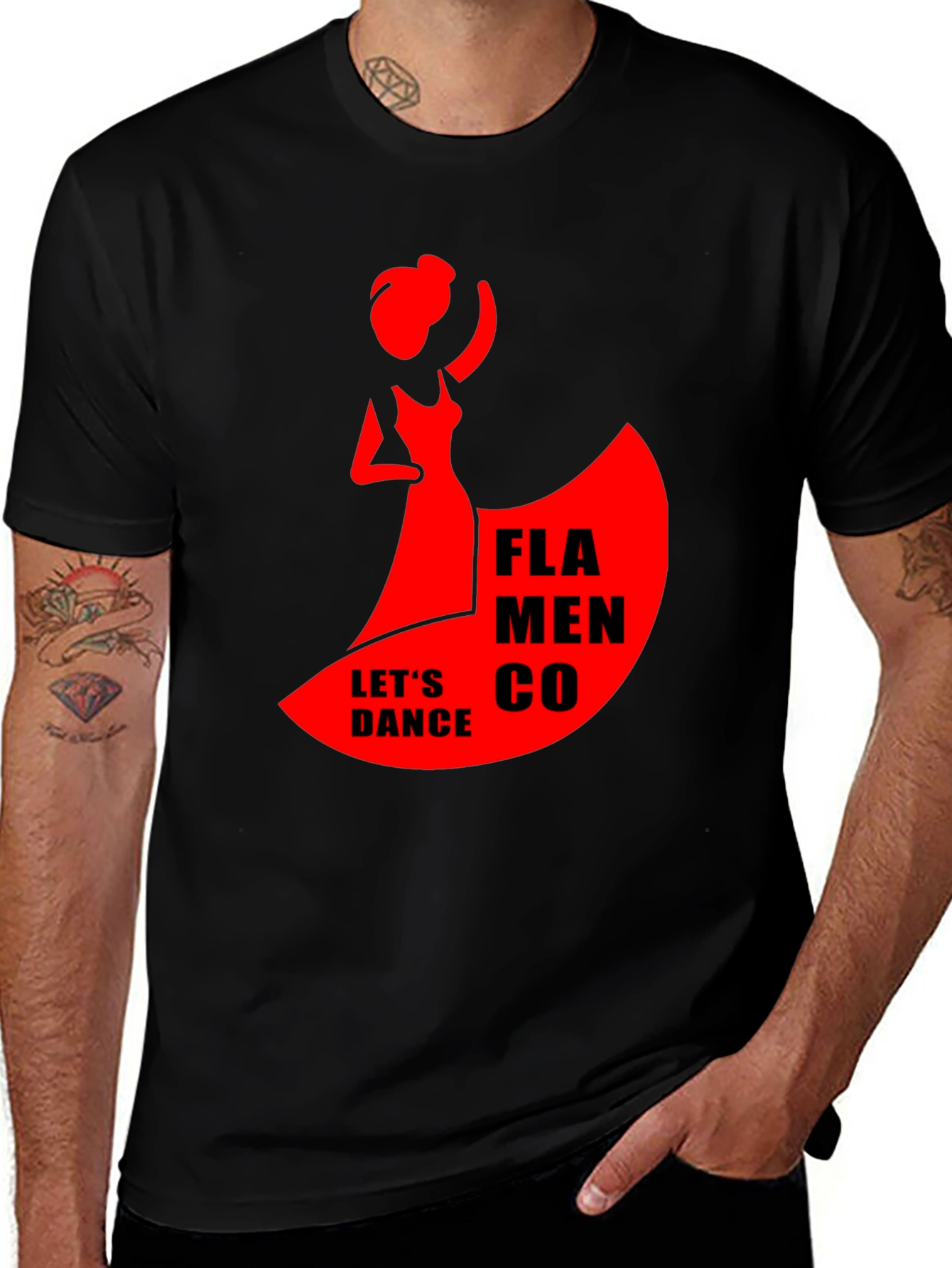 Flamenco Dance T-Shirt - Let's Dance!