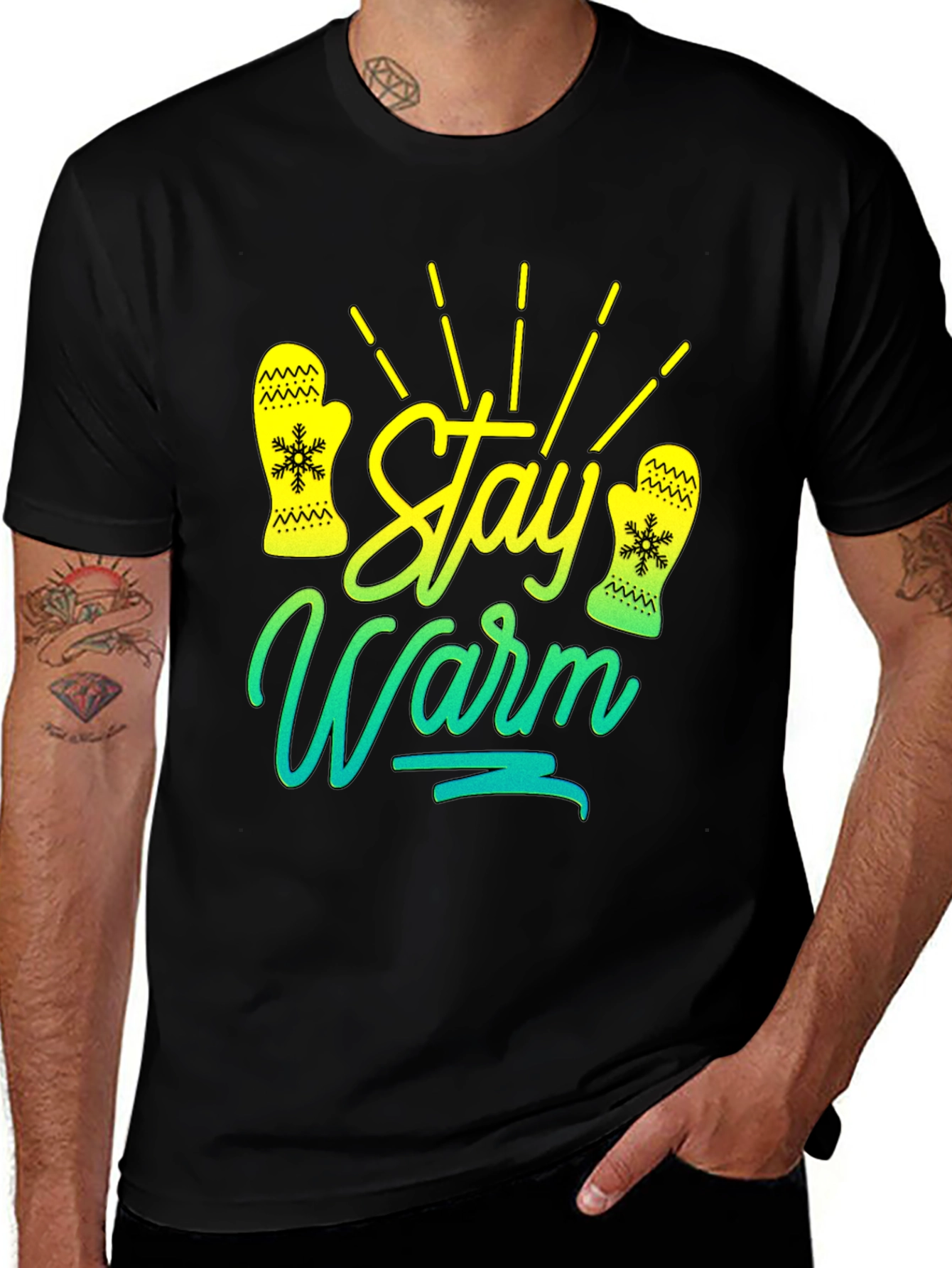 Variant 12 of Stay Warm Graphic Tee