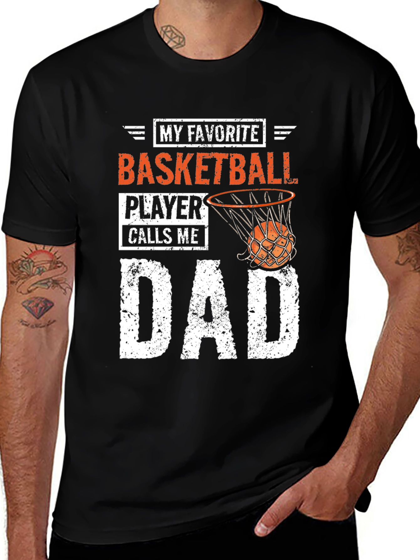 Variant 27 of Basketball Dad T-Shirt, Funny Gift