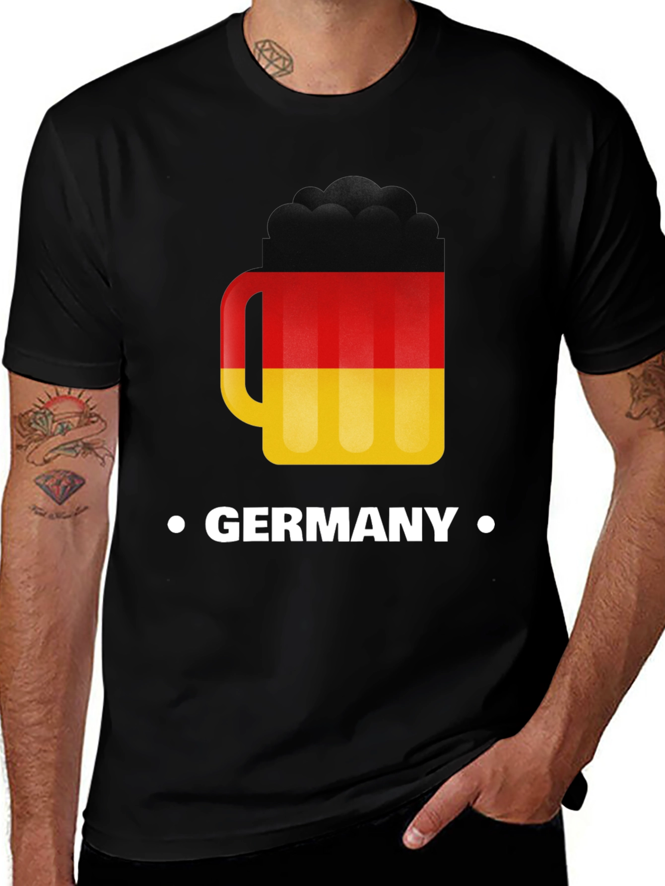 Germany Beer Mug T-Shirt - German Pride Tee
