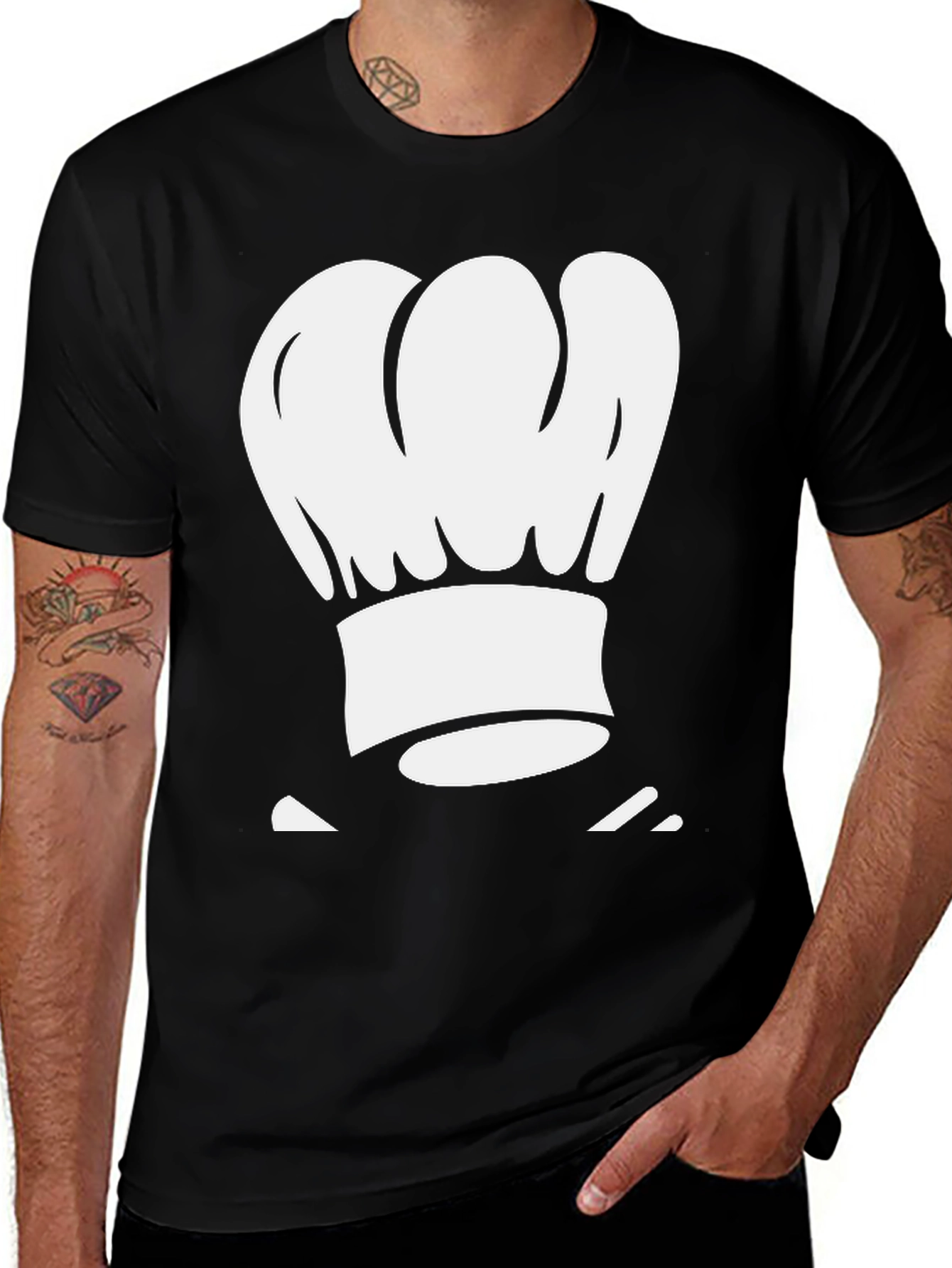 Variant 7 of Chef's Hat T-Shirt - Culinary Apparel