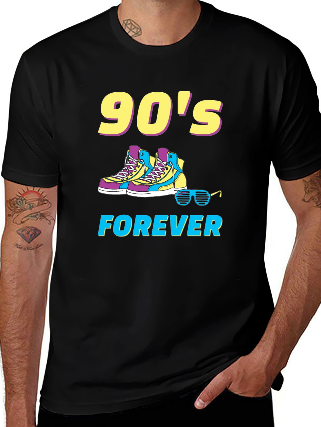 Variant 23 of 90's Forever Graphic Tee
