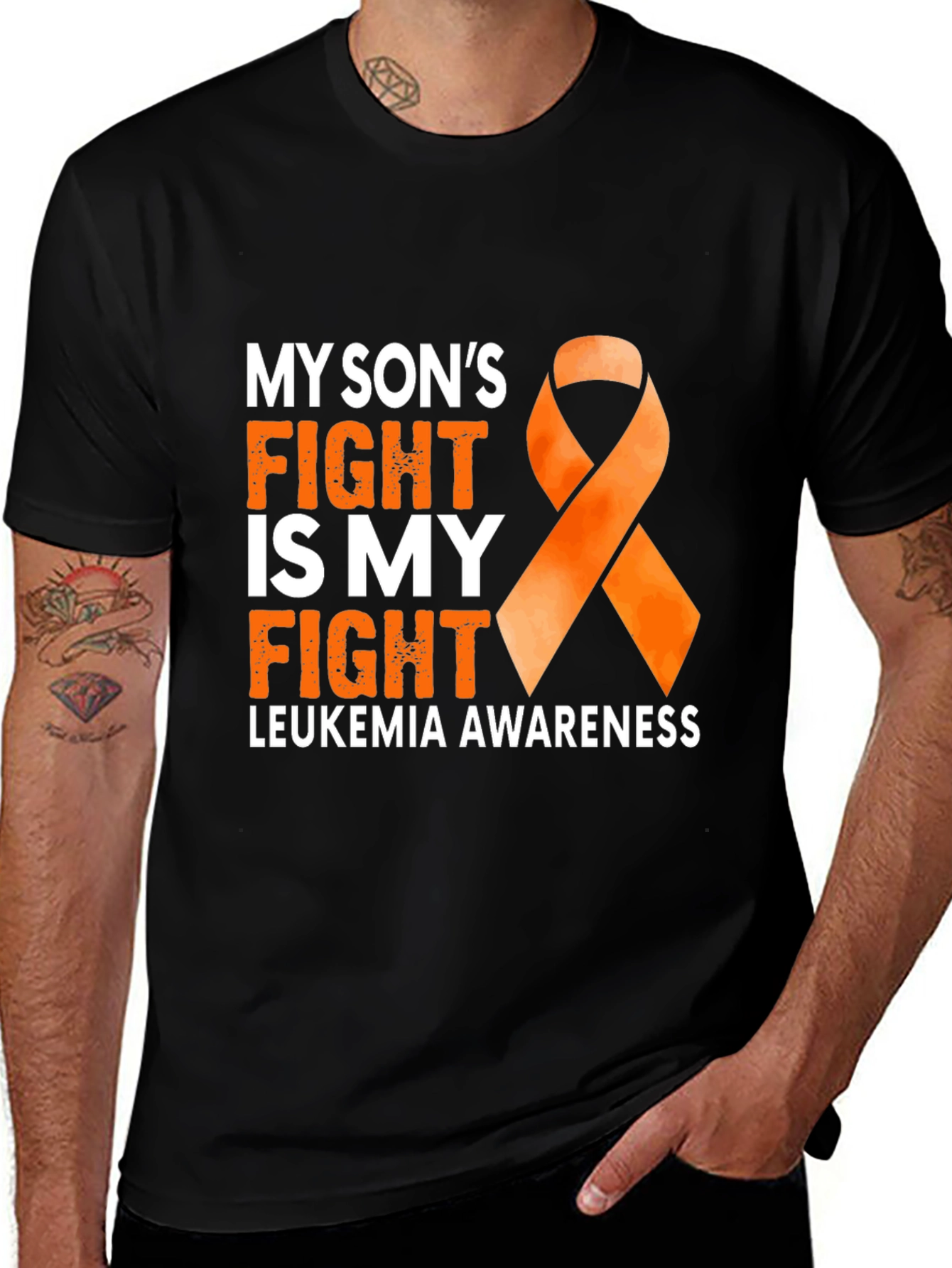 Leukemia Awareness Shirt: My Son's Fight