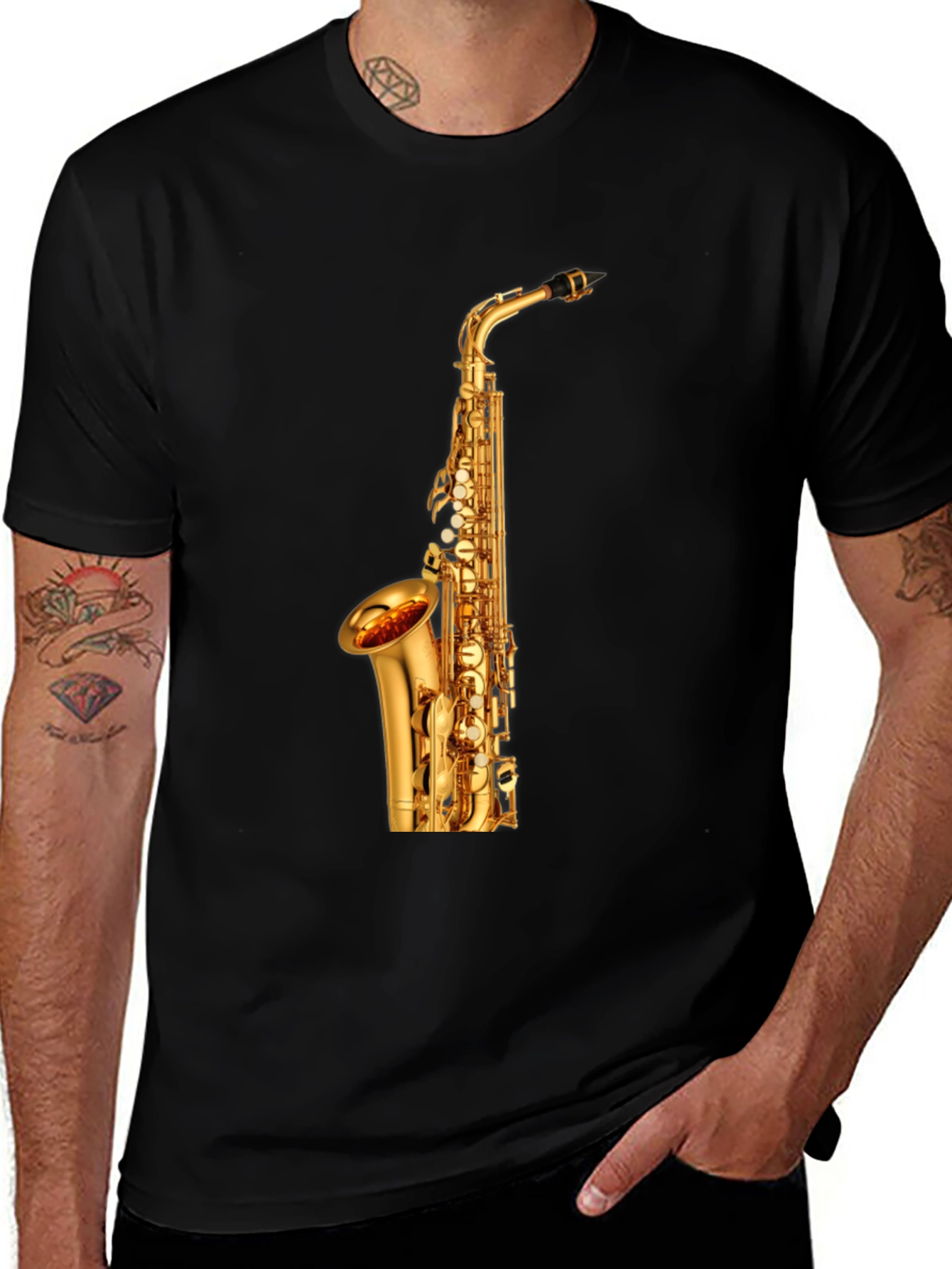Variant 30 of Saxophone T-Shirt - Musician's Apparel