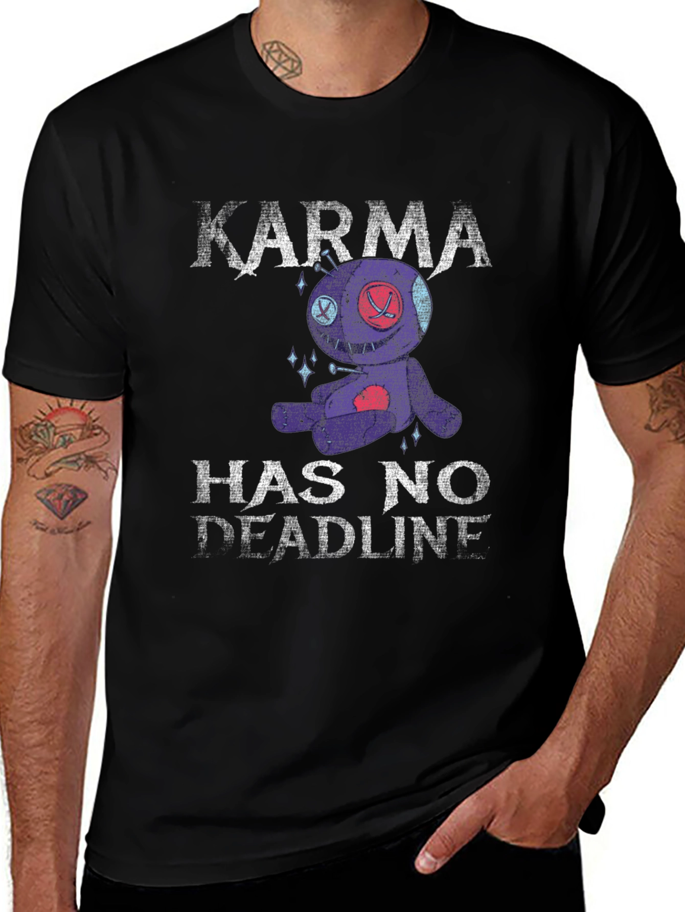 Variant 25 of Karma Has No Deadline Graphic Tee