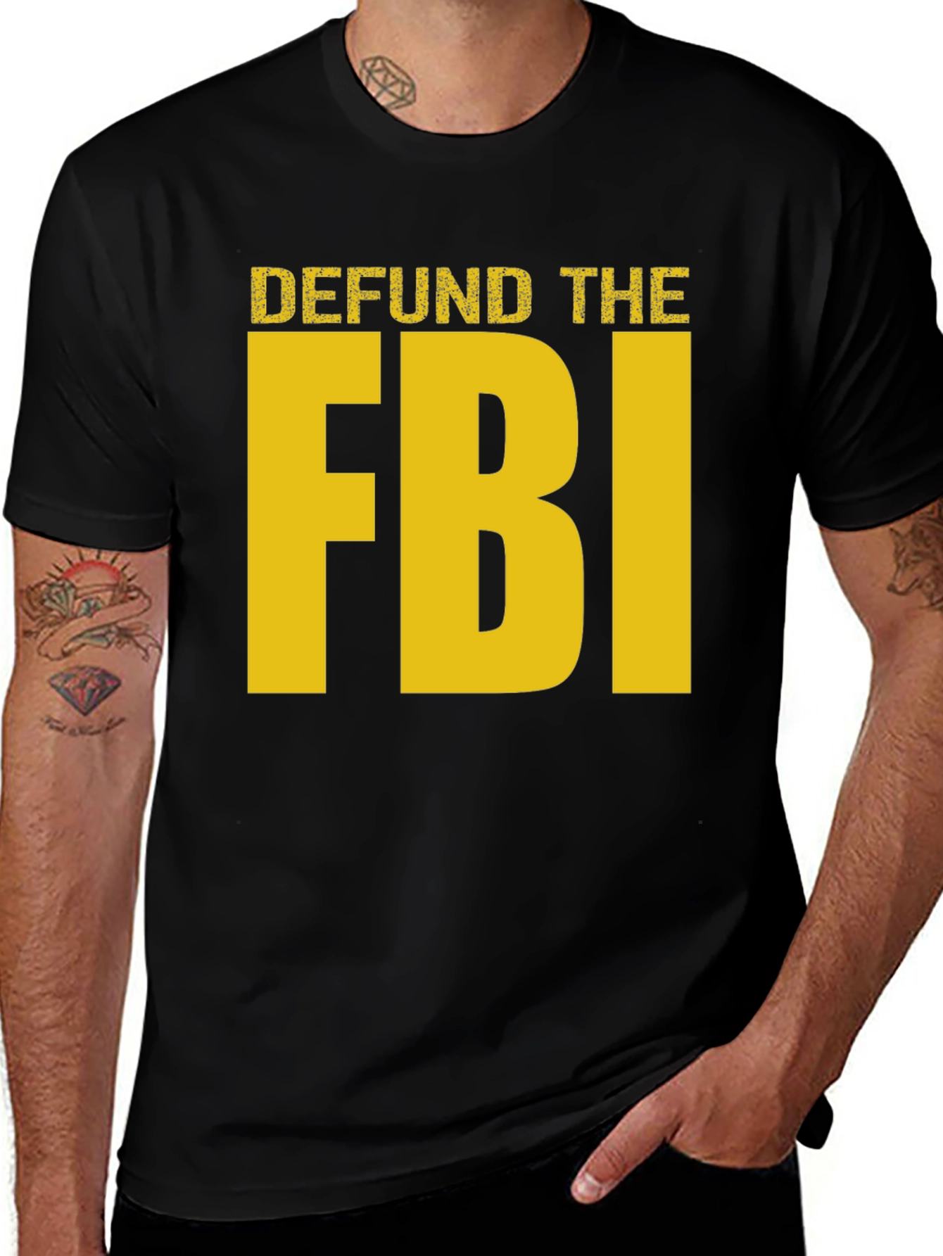 Defund The FBI T-Shirt - Bold Statement Tee