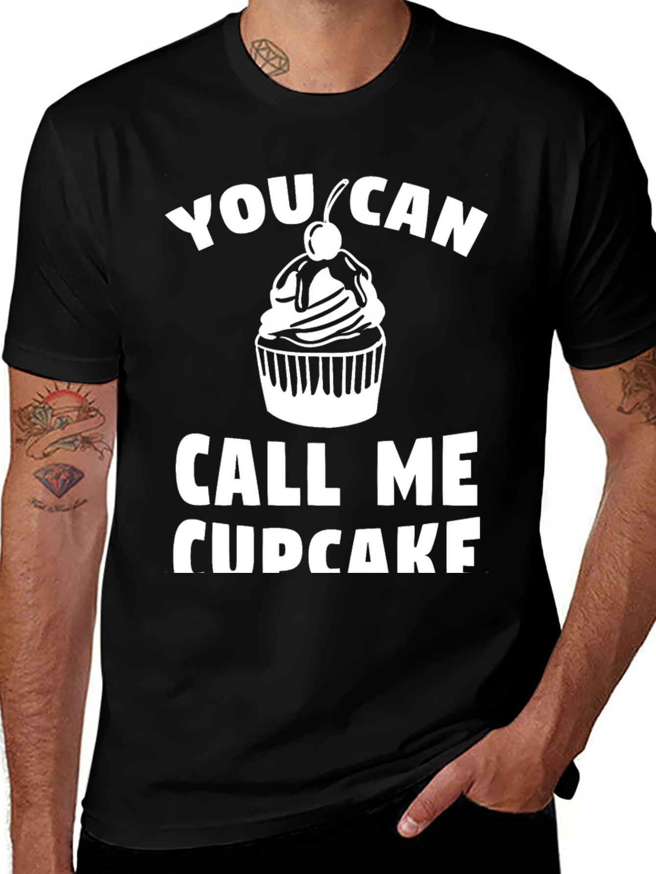 Variant 22 of Call Me Cupcake Graphic T-Shirt