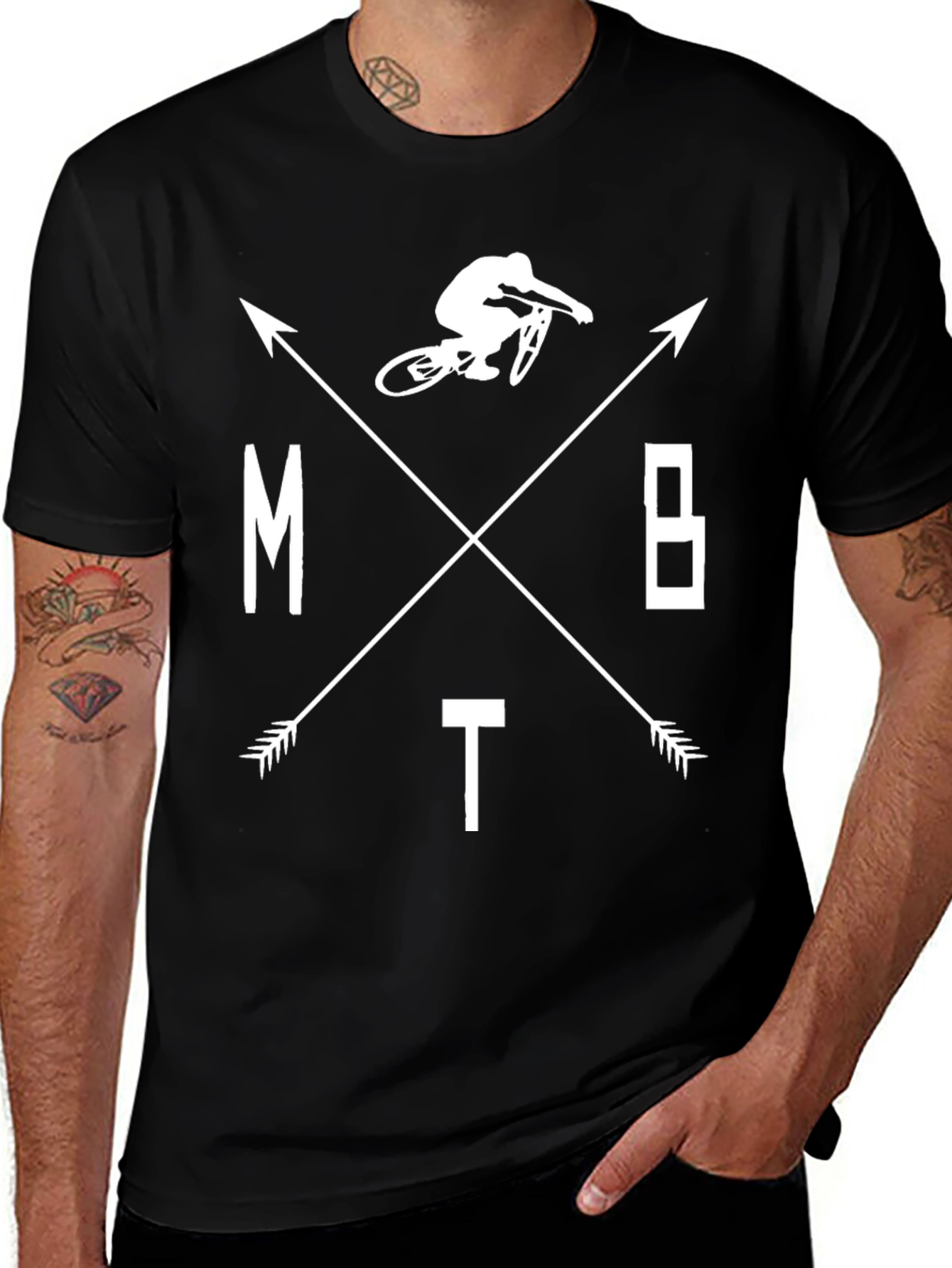 MTB Arrow Graphic Tee - Mountain Biking Shirt