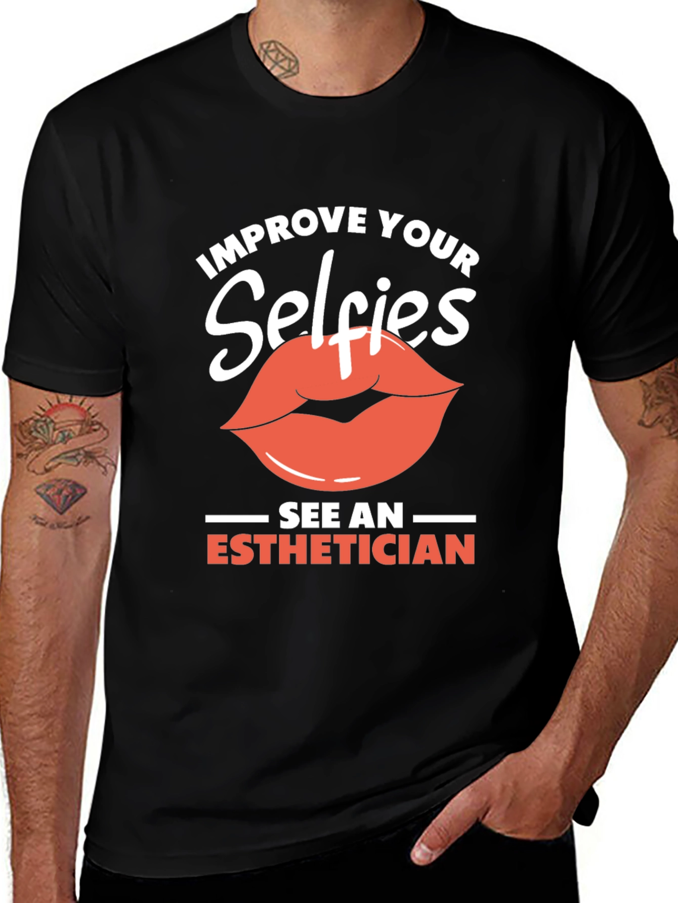 Selfie Esthetician T-Shirt - Improve Your Selfies