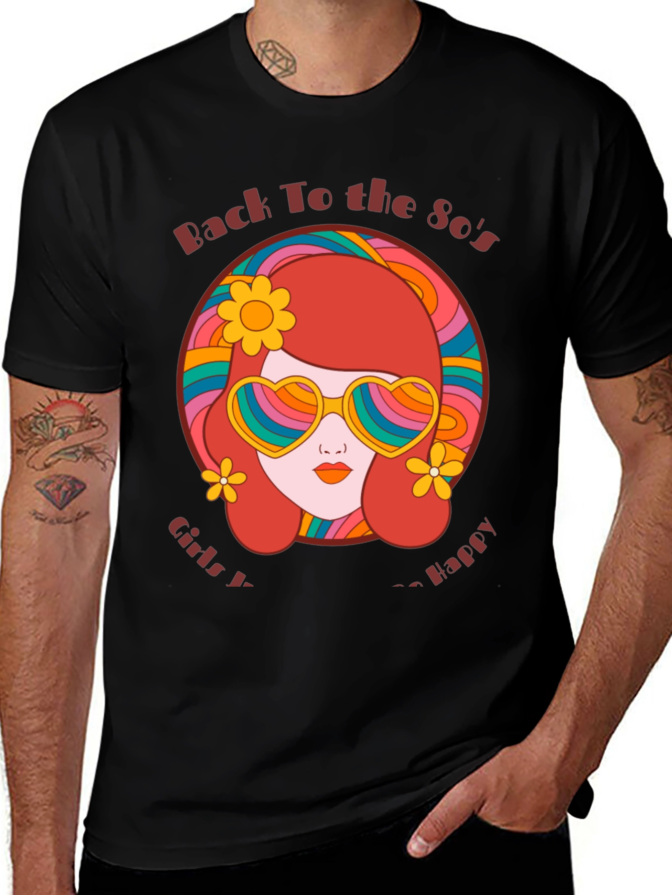 Variant 18 of Back to the 80's Retro Style T-Shirt
