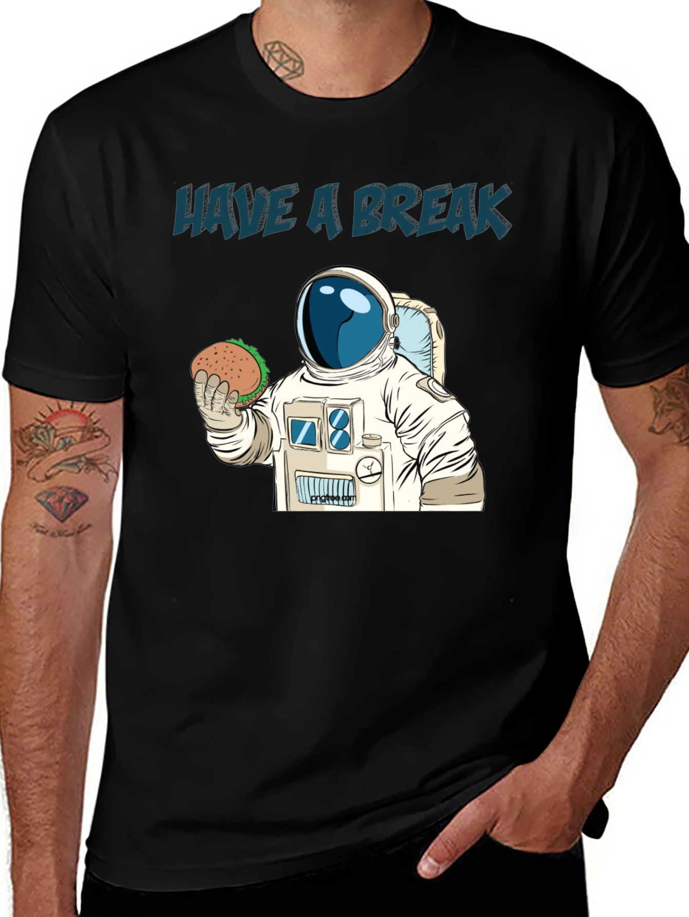 Variant 24 of Have A Break Astronaut T-Shirt