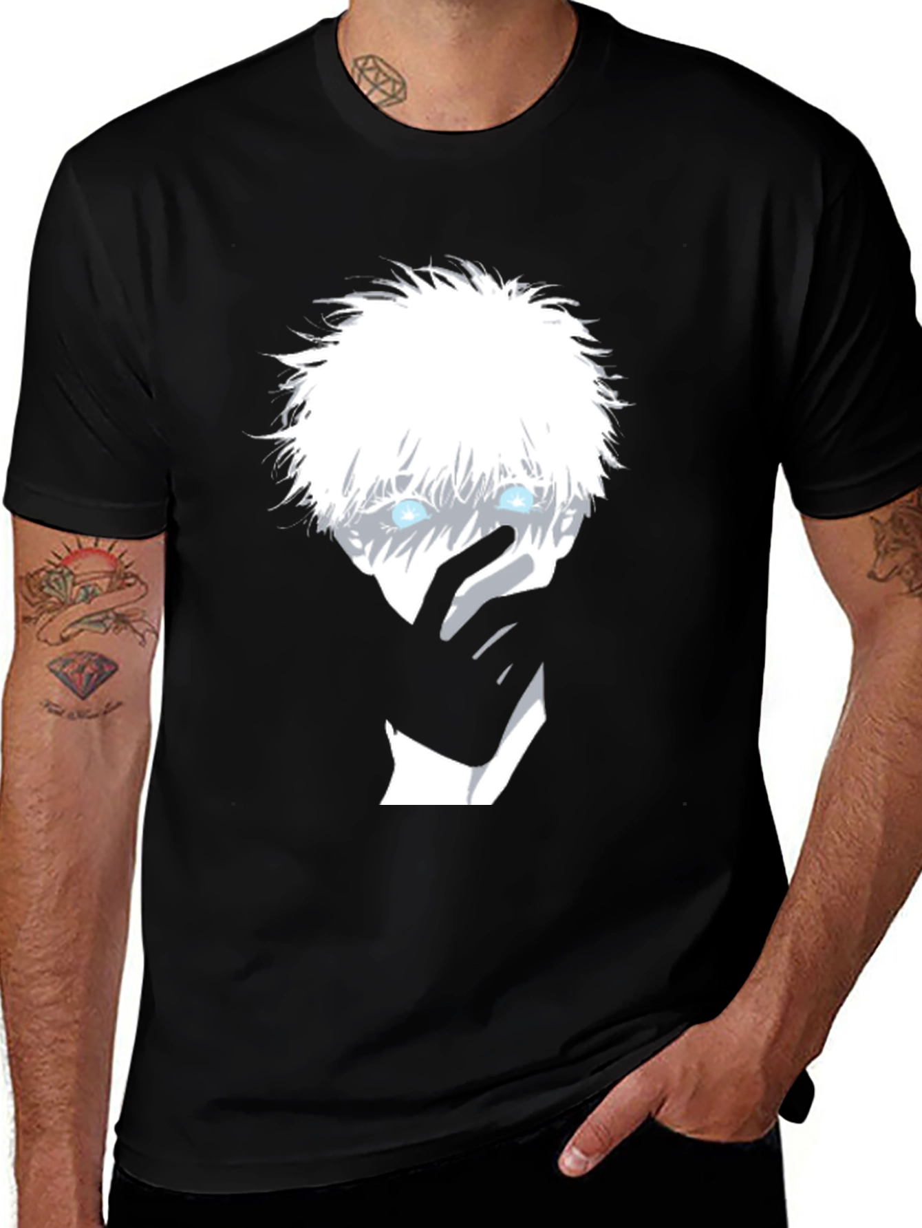 Variant 9 of Anime Graphic Tee - Gojo Satoru T-Shirt