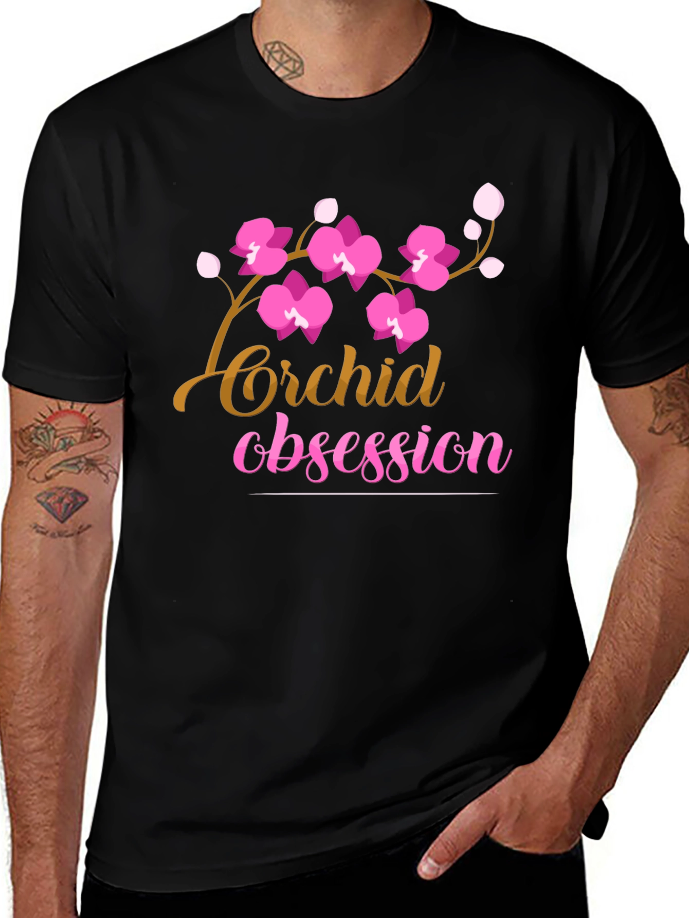 Variant 12 of Orchid Obsession Graphic T-Shirt