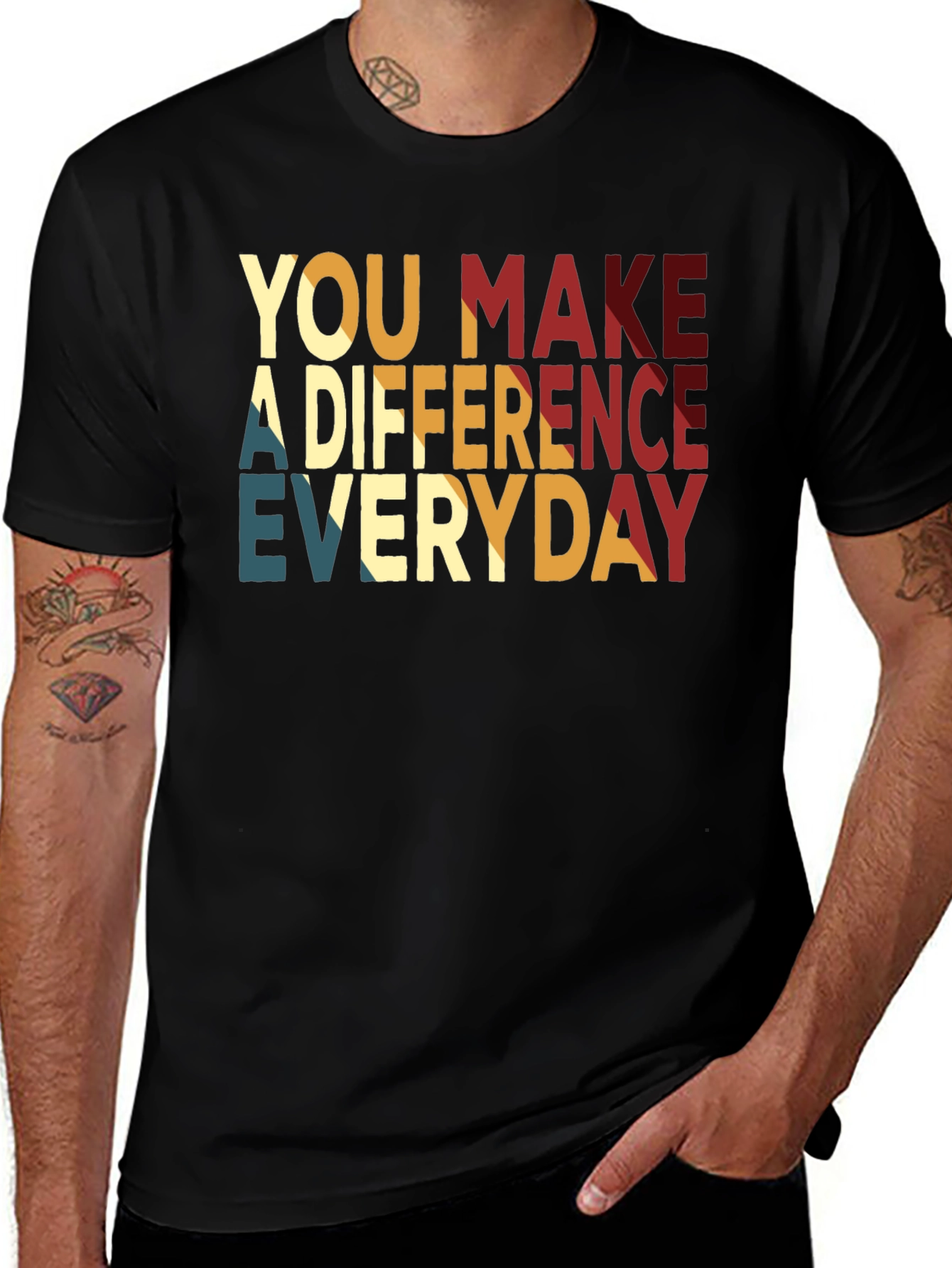 Variant 10 of You Make A Difference Everyday T-Shirt