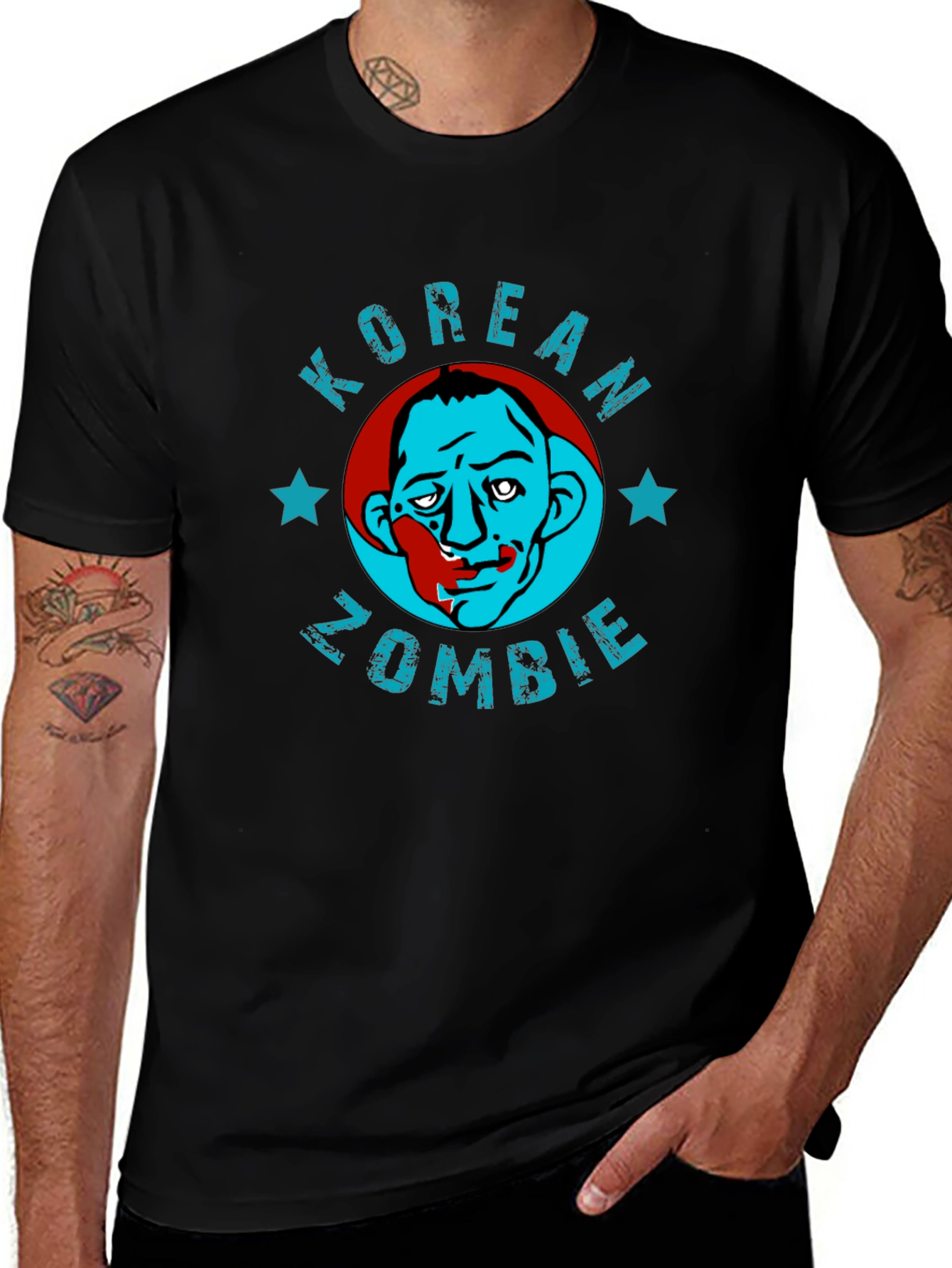 Variant 13 of Korean Zombie T-Shirt