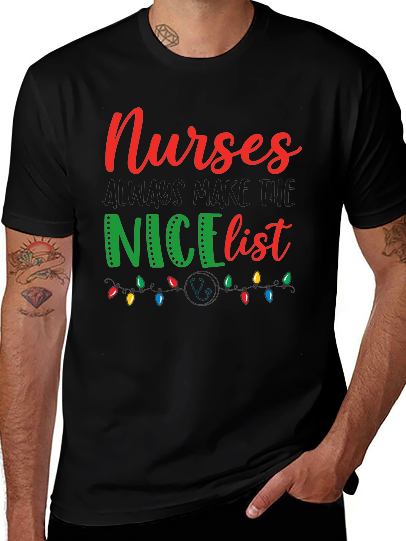 Variant 3 of Nurses NICE List T-Shirt