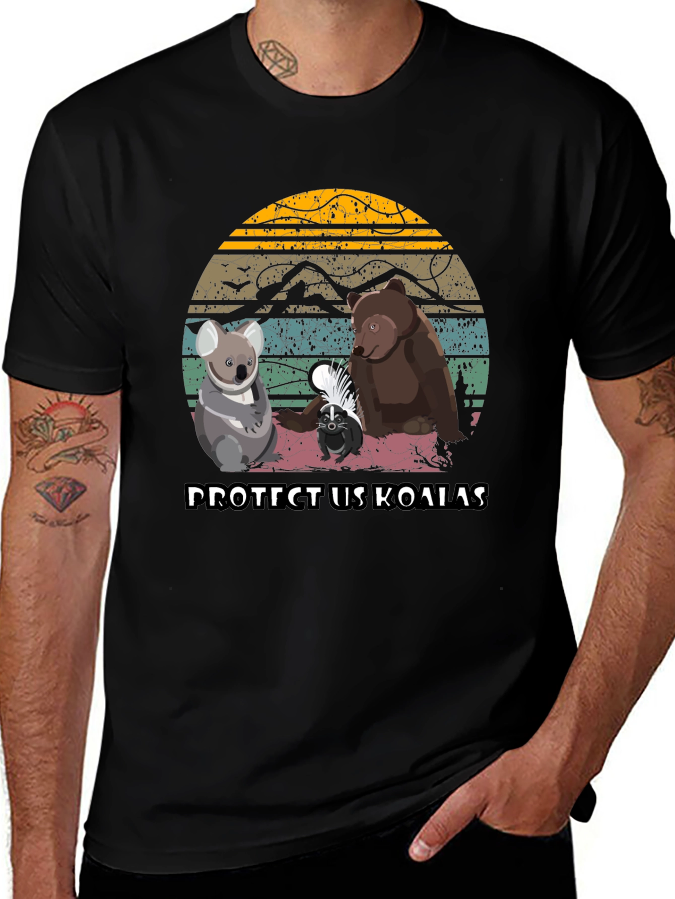 Variant 20 of Protect Us Koalas T-Shirt