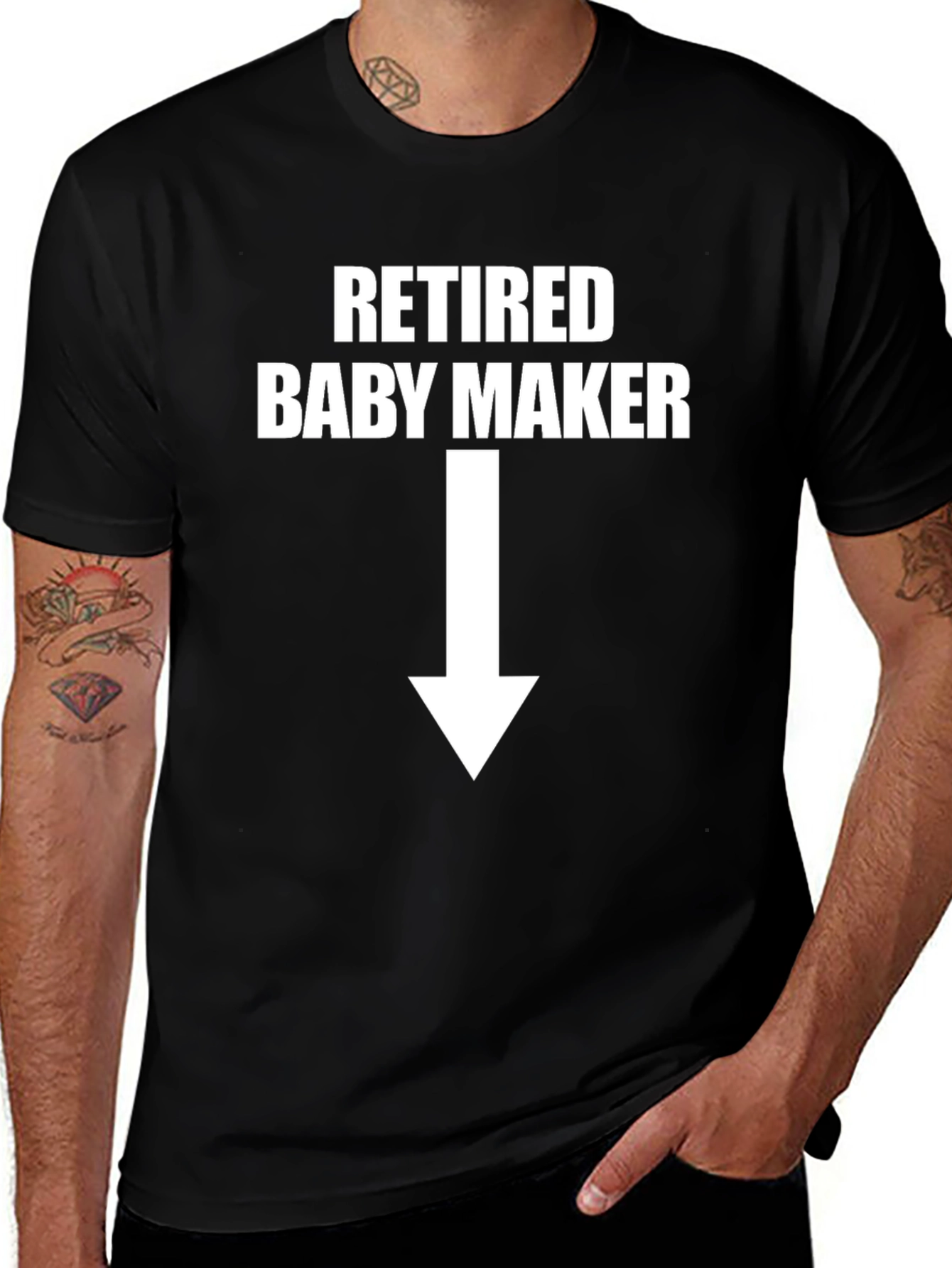Variant 4 of Retired Baby Maker Graphic T-Shirt