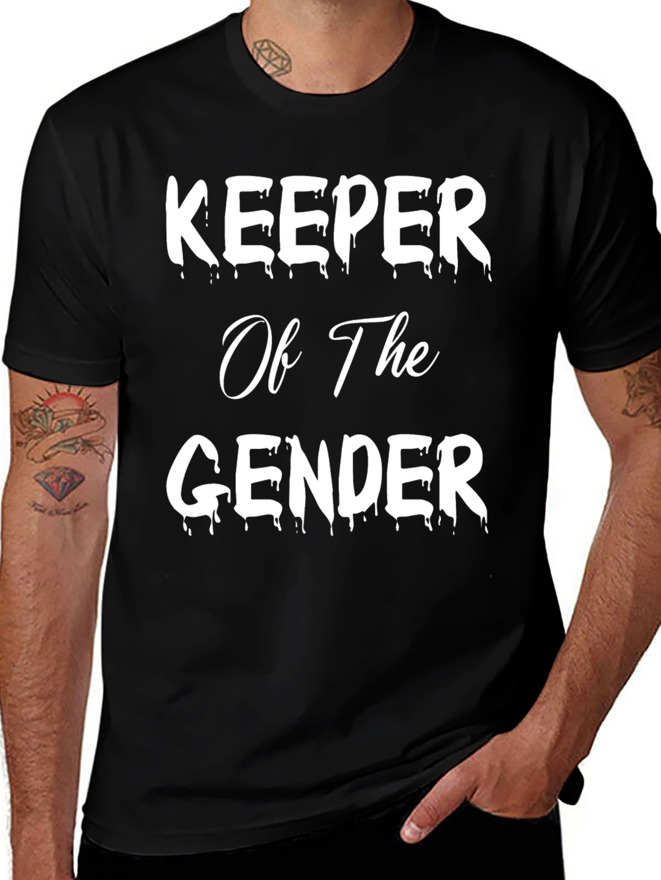 Variant 15 of Keeper of the Gender Reveal Party T-Shirt