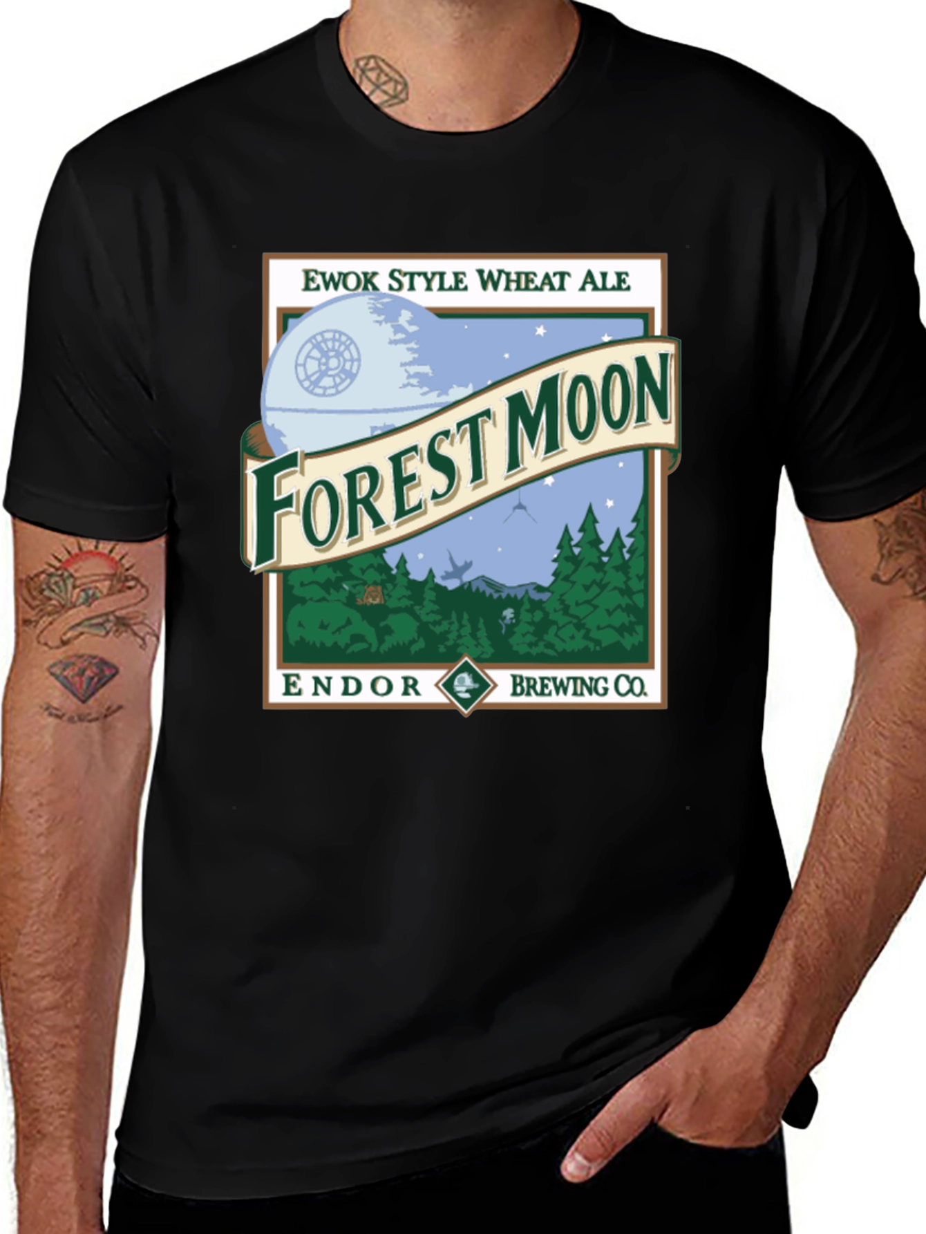 Ewok Style Wheat Ale Forest Moon T-Shirt